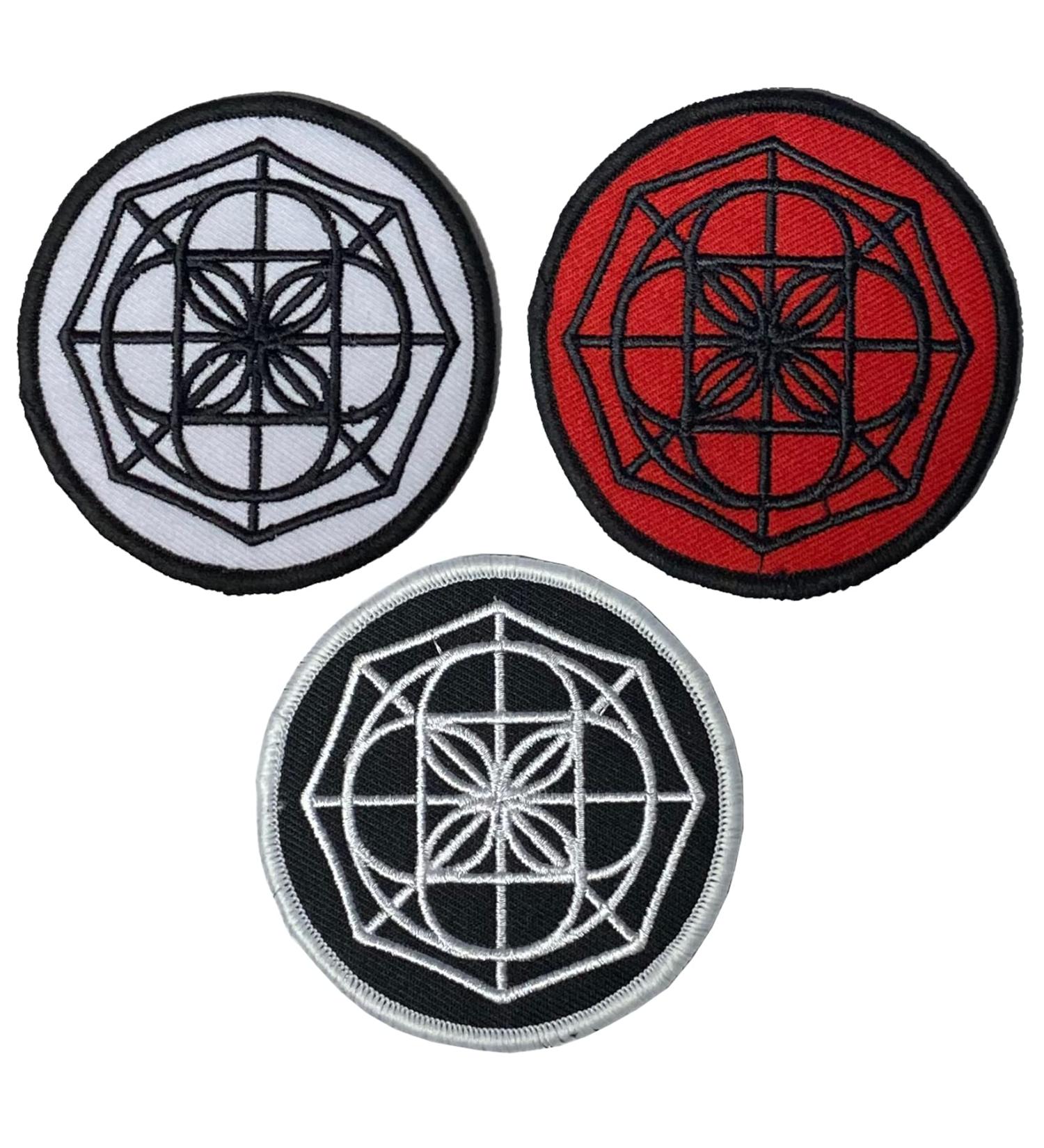 Sedroc Kenpo Karate Universal Patches - 3 Pack | High-Quality Martial Arts Embroidered Patches - Buy Online on SooperMarket.com
