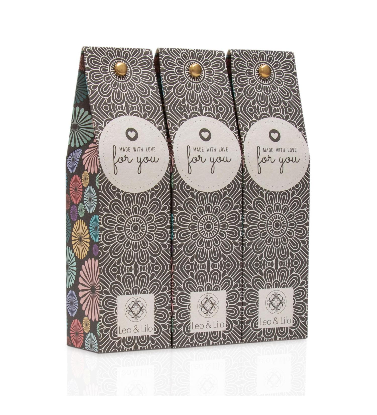Leo & Lilo Little Greeting Hand & Body Lotion with Organic Aloe Vera - 3 x 50 ml Gift Set | Perfect Made with Love Present for All Occasions - Buy Online on SooperMarket.com