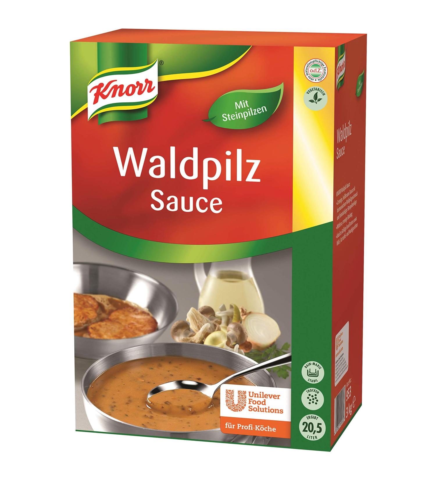 Buy Knorr Wild Mushroom Sauce - 3kg Pack | Premium International Shipping - Buy Online on SooperMarket.com