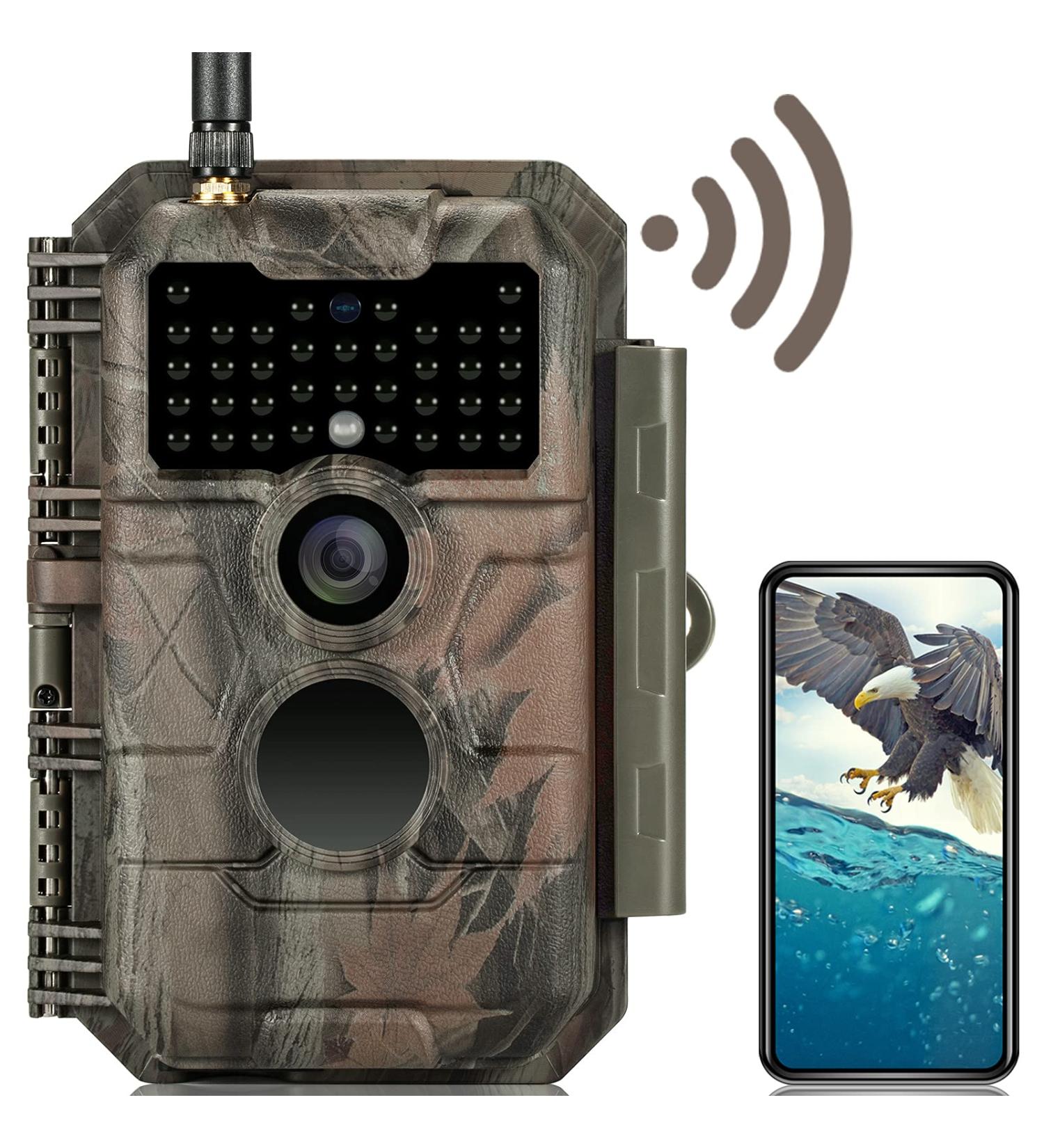 GardePro E6 Trail Camera - 24MP WiFi Game Camera with No Glow Night Vision - Buy Online on SooperMarket.com