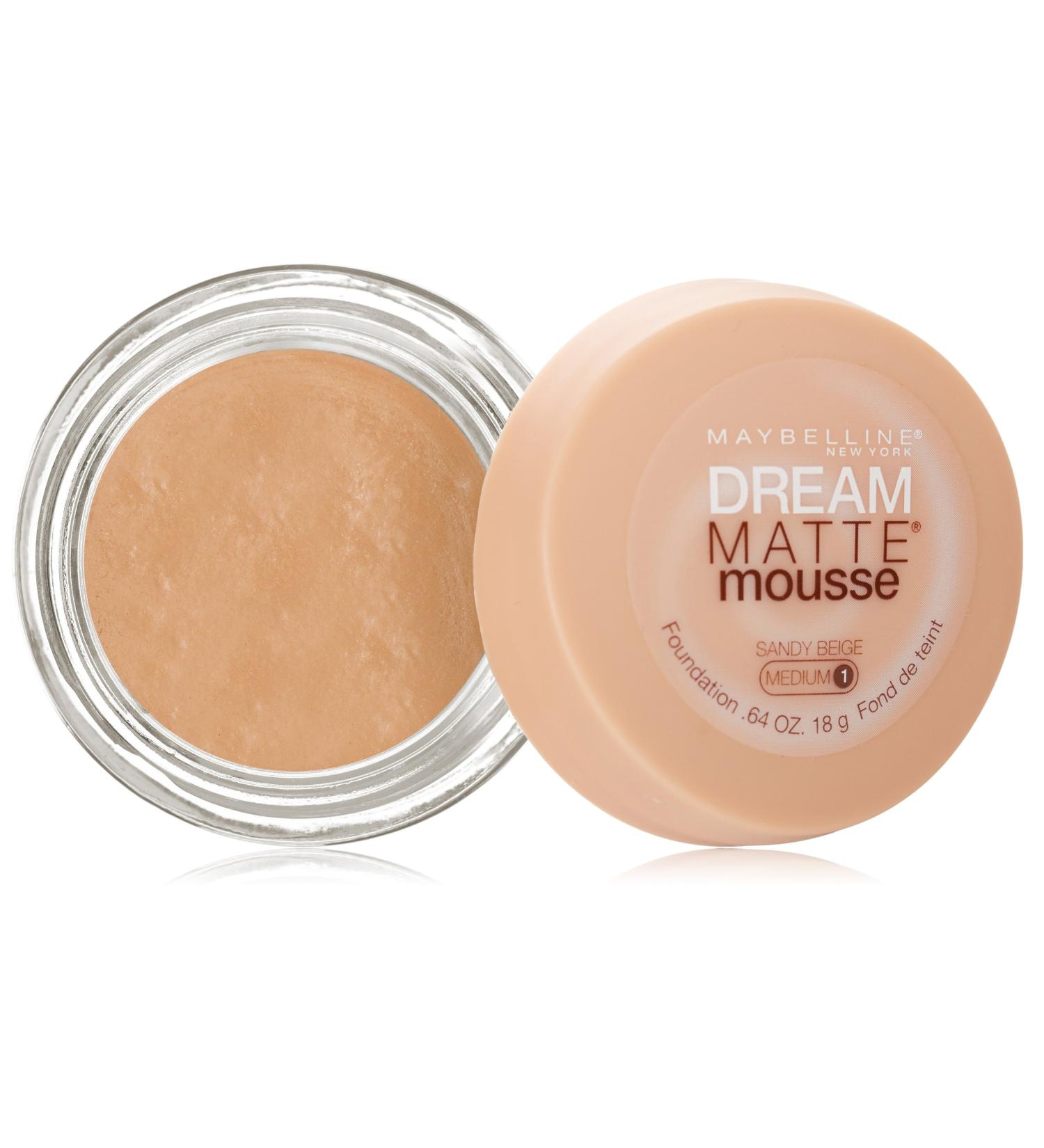 Buy MAYBELLINE Dream Matte Mousse Foundation - Sandy Beige 0.64 oz | International Shipping Available - Buy Online on SooperMarket.com