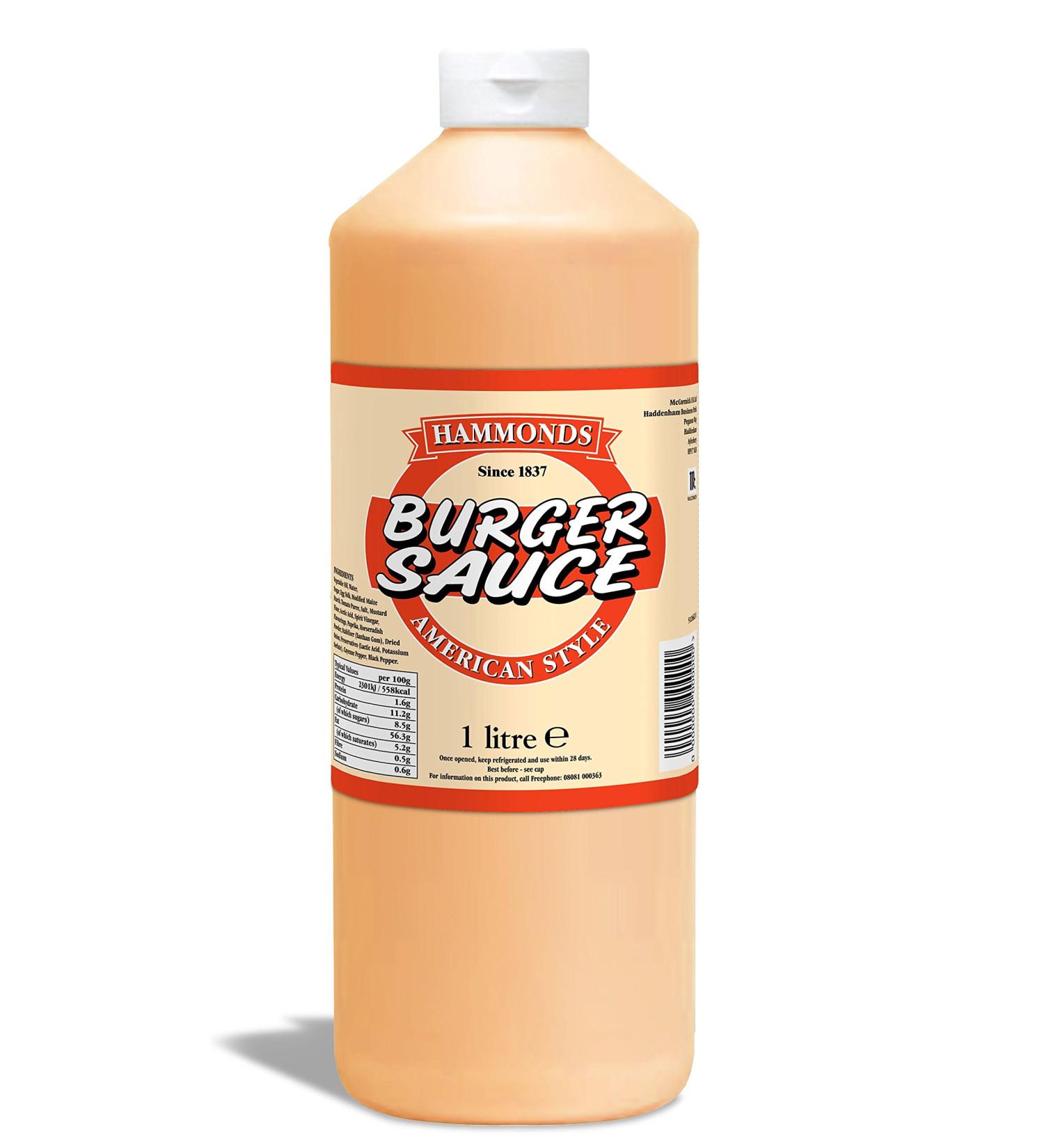 Hammonds Burger Sauce 1l