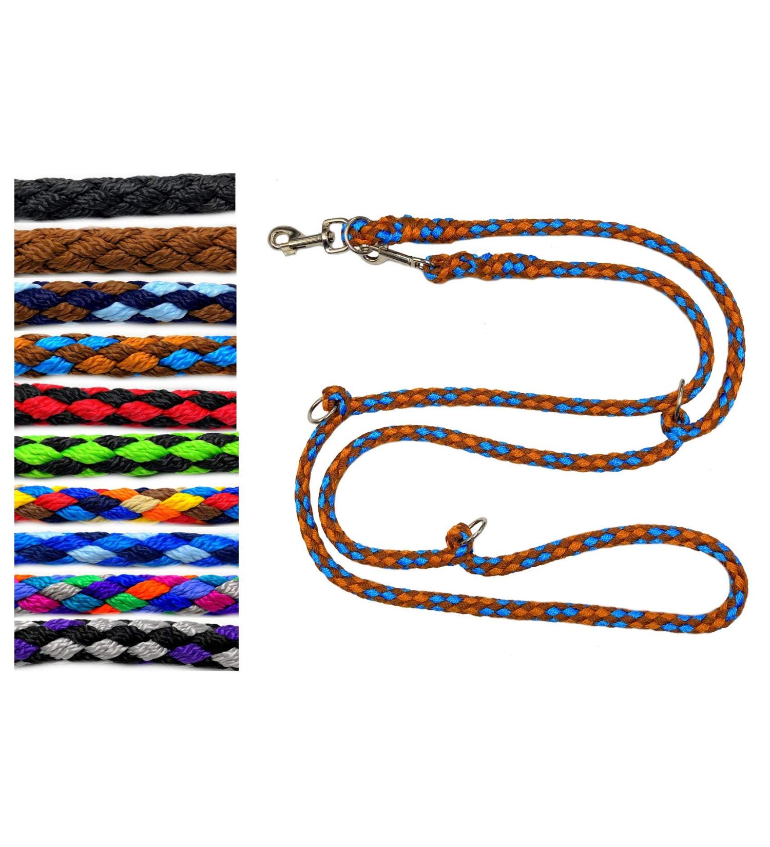 Adjustable Dog Exercise Line for Large Dogs up to 80kg - Durable 2.40m 2.80m 3.50m 5m Options | Stable & Versatile - Hawaii Brown Curry Turkey Design - Buy Online on SooperMarket.com