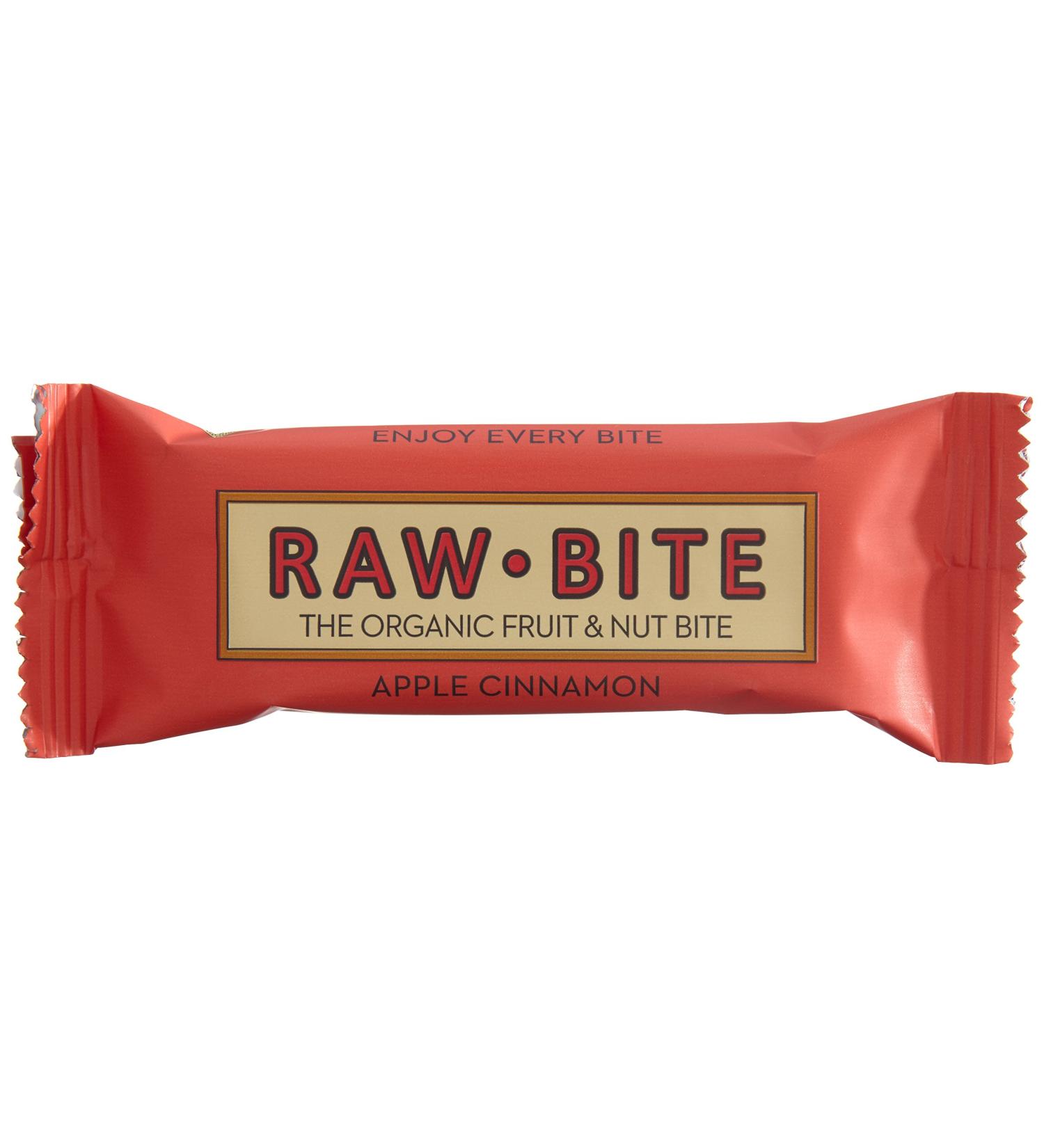 Buy Raw Bite Apple Cinnamon Raw Food Bars - Pack of 12 (12 x 50g) | Healthy Snack for International Shipping - Buy Online on SooperMarket.com