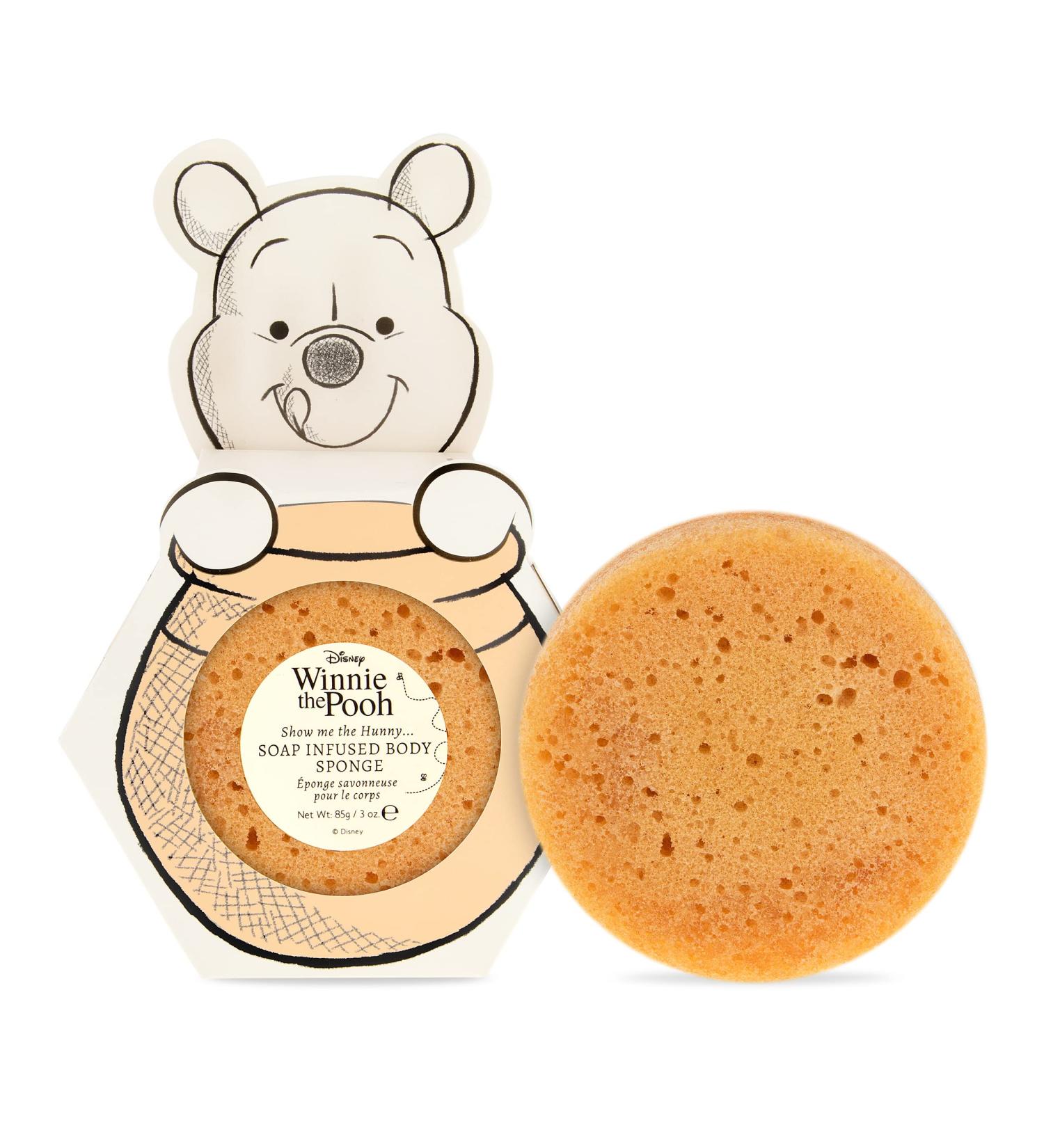 Disney Winnie The Pooh Soap-Infused Foaming Body Sponge | Wild Flower Scent | 3 oz | Body Care for Healthy, Glowing Skin | Relax & Unwind | Great Gift - Buy Online on SooperMarket.com