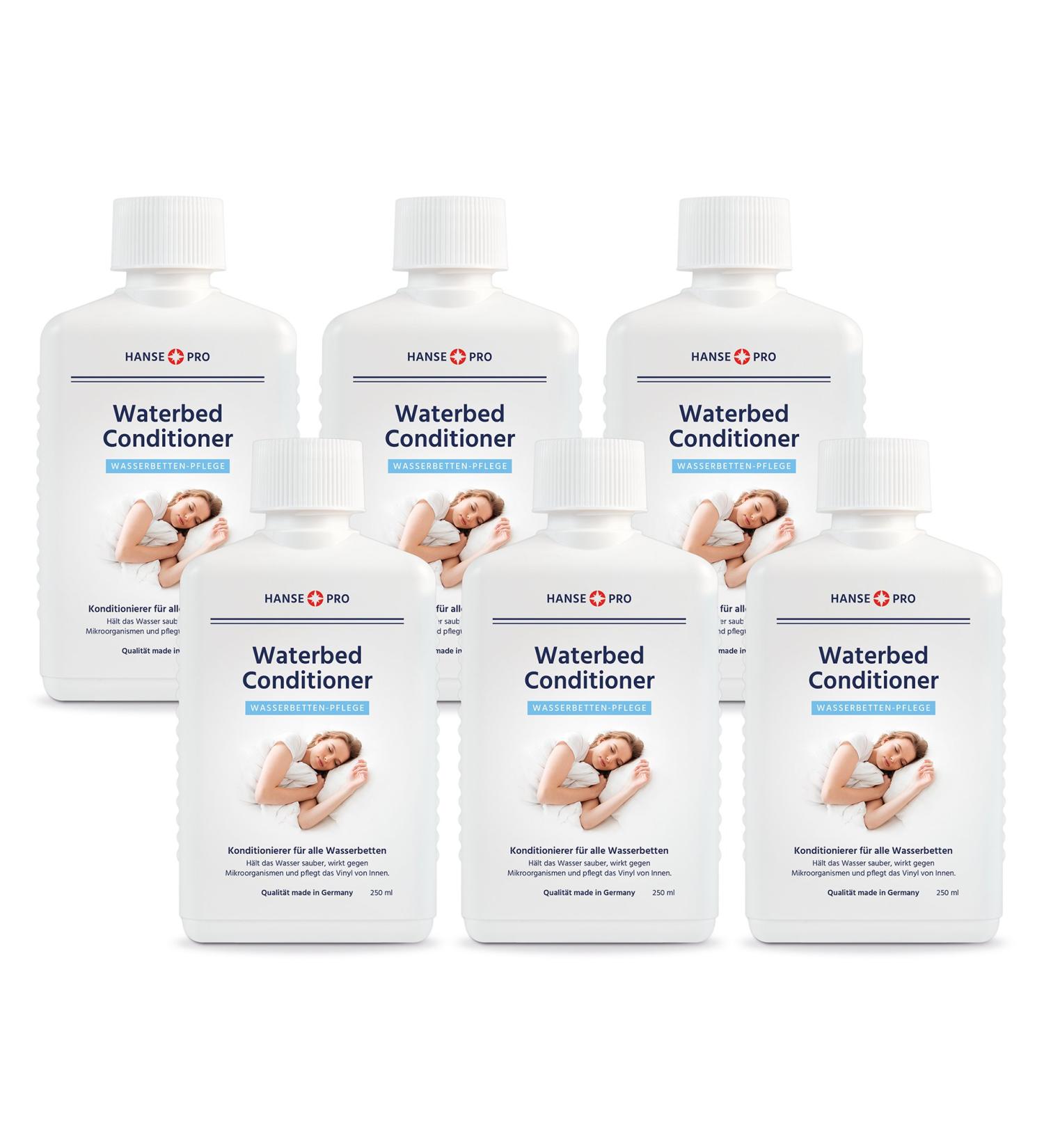 Hanseatic Pro Waterbed Conditioner - 6 x 250 ml | Premium Care & Cleaning Solution for All Water Beds - Buy Online on SooperMarket.com