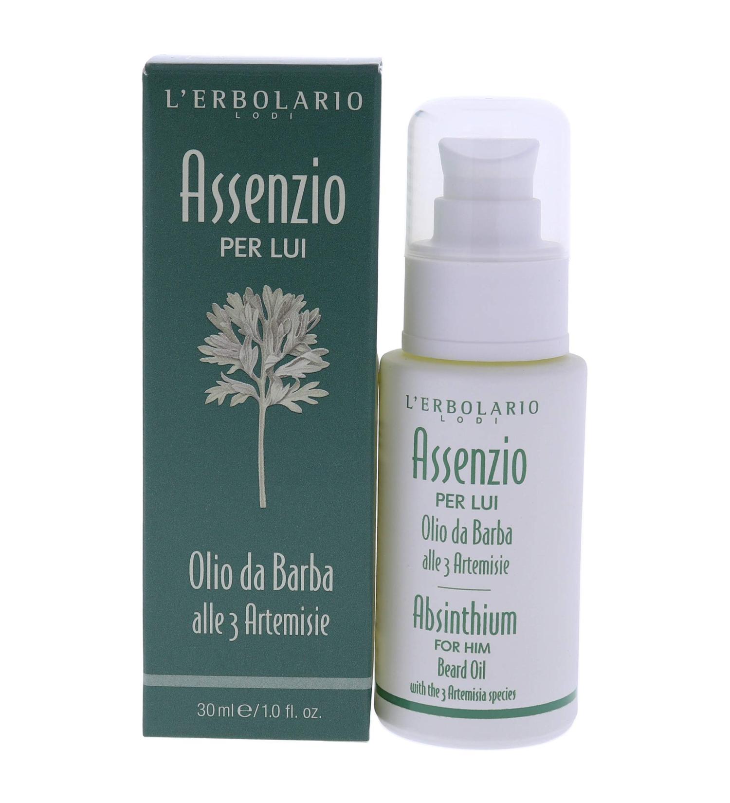 L'Erbolario Absinthe for Him Beard Oil 1 Pack (1 x 30 ml)