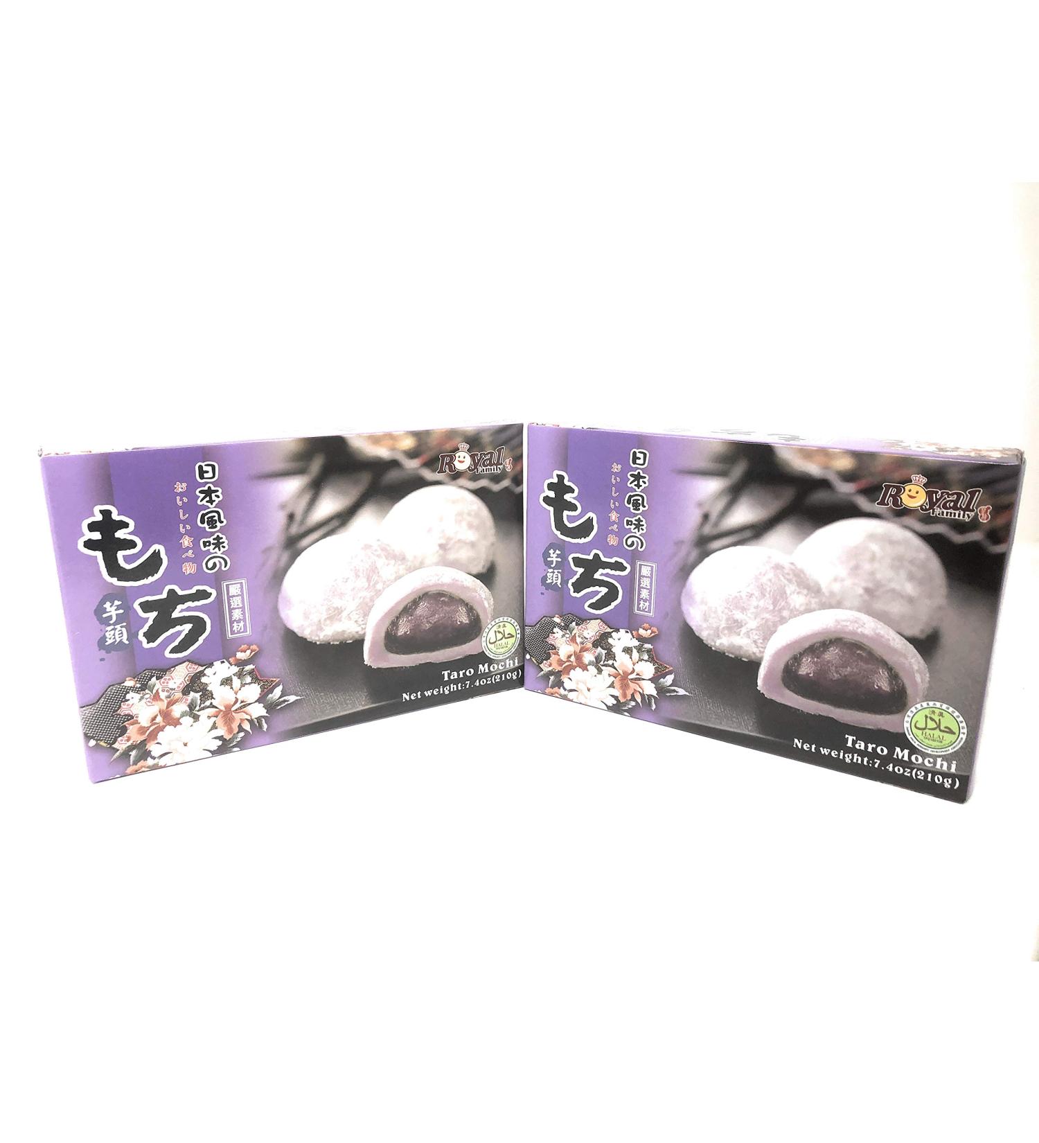 Japanese Taro Mochi - 14.8oz (2 Packs) | Authentic Japanese Dessert - Buy Online on SooperMarket.com