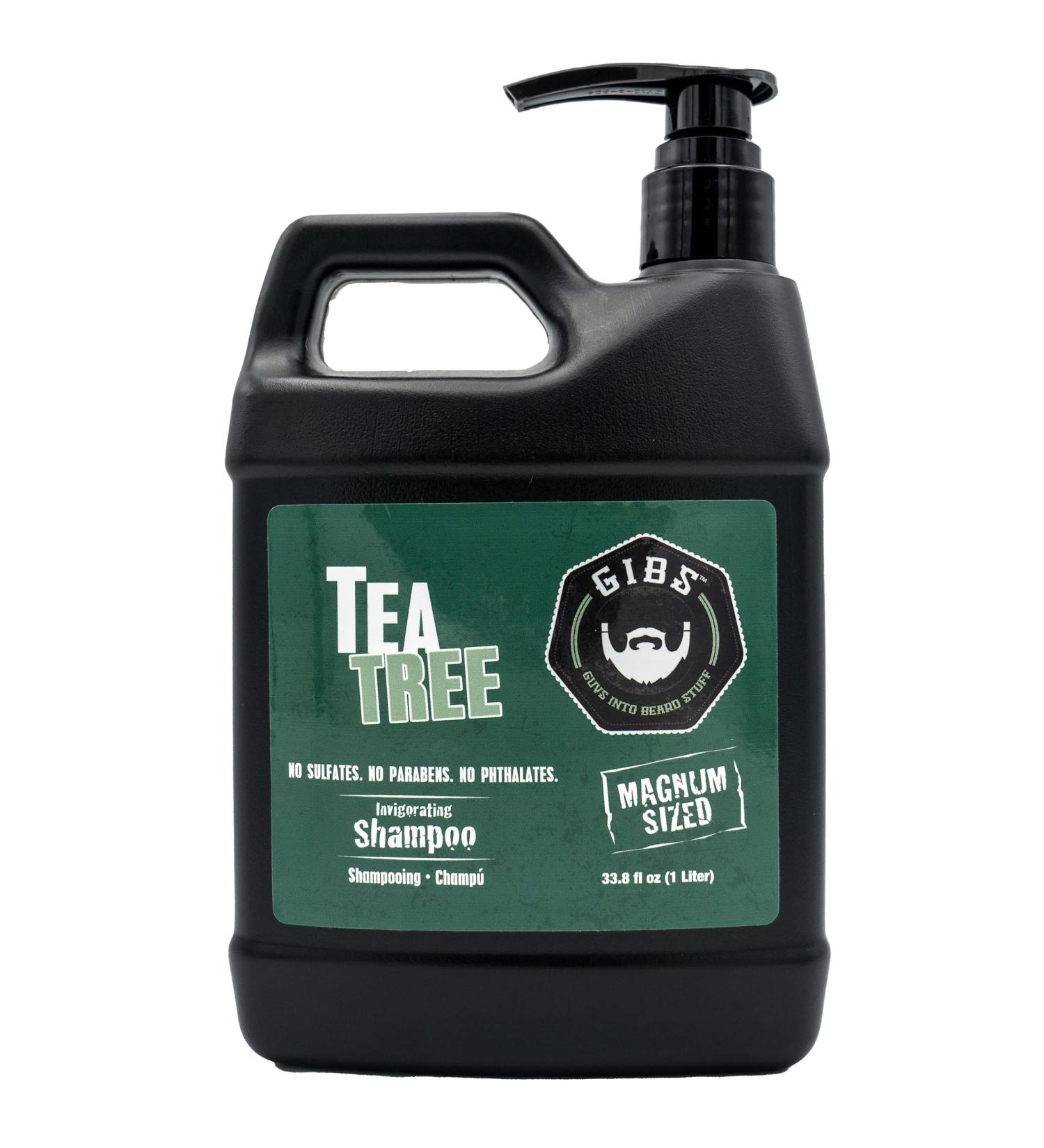 GIBS Grooming Tea Tree Shampoo 33.8 fl. oz. - Nourishing Hair Care Formula - Buy Online on SooperMarket.com