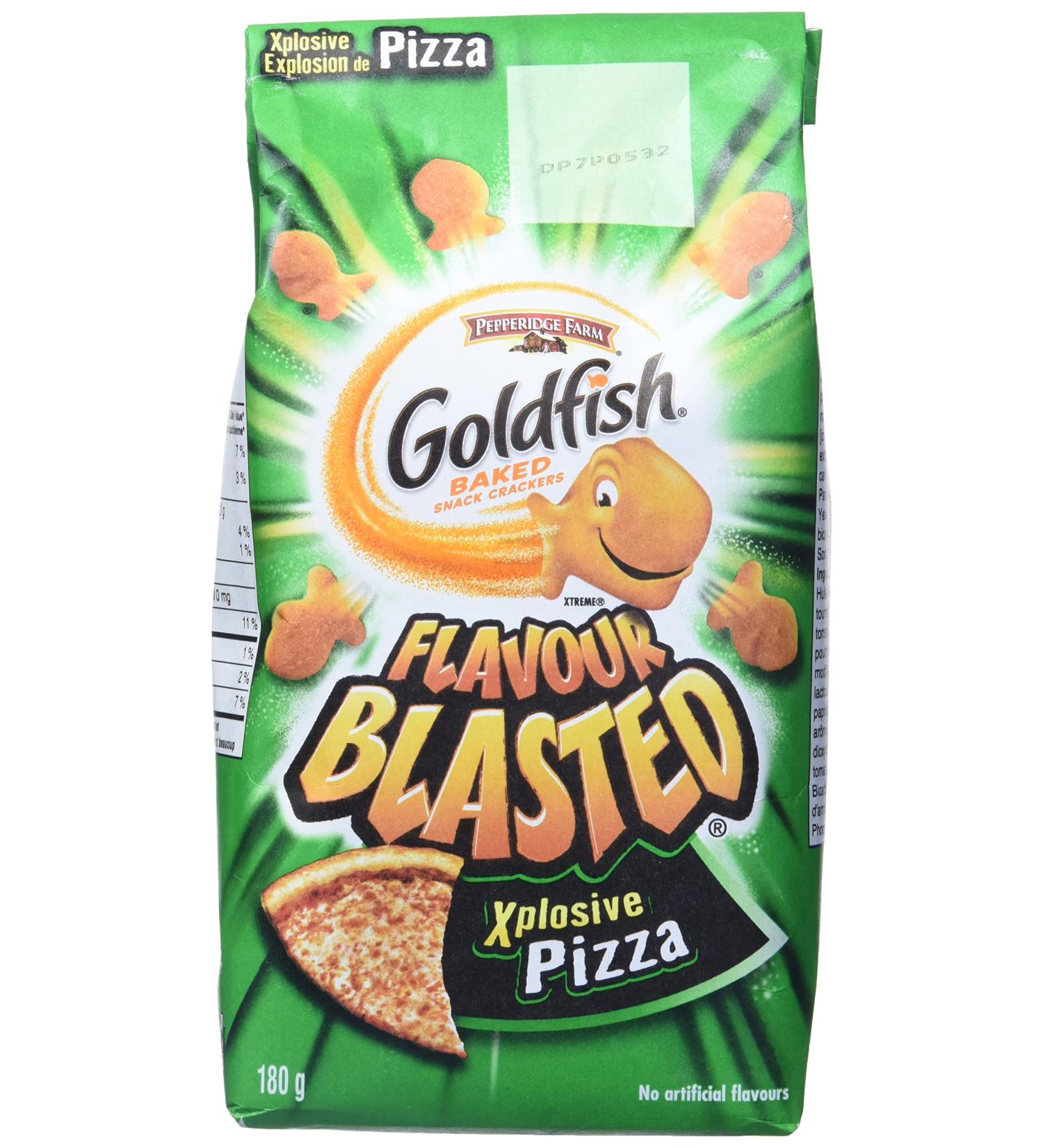 Pepperidge Farm Goldfish Xplosive Pizza Flavor Blasted Snack - Buy Online on SooperMarket.com