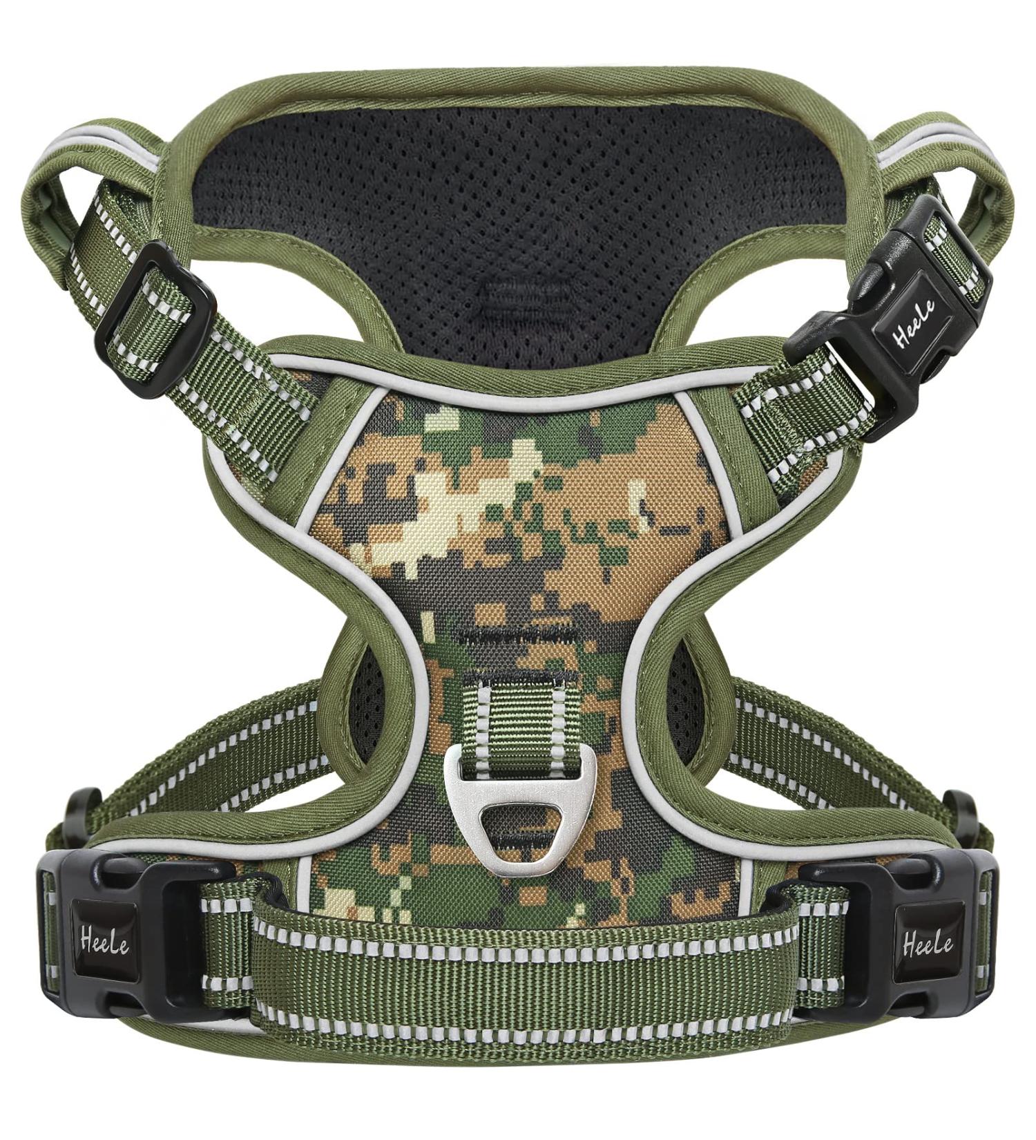 Shop Heele Dog Crockery & Harness for Small Dogs - Adjustable Front & Back Clips Perfect for Comfort & Style - Buy Online on SooperMarket.com