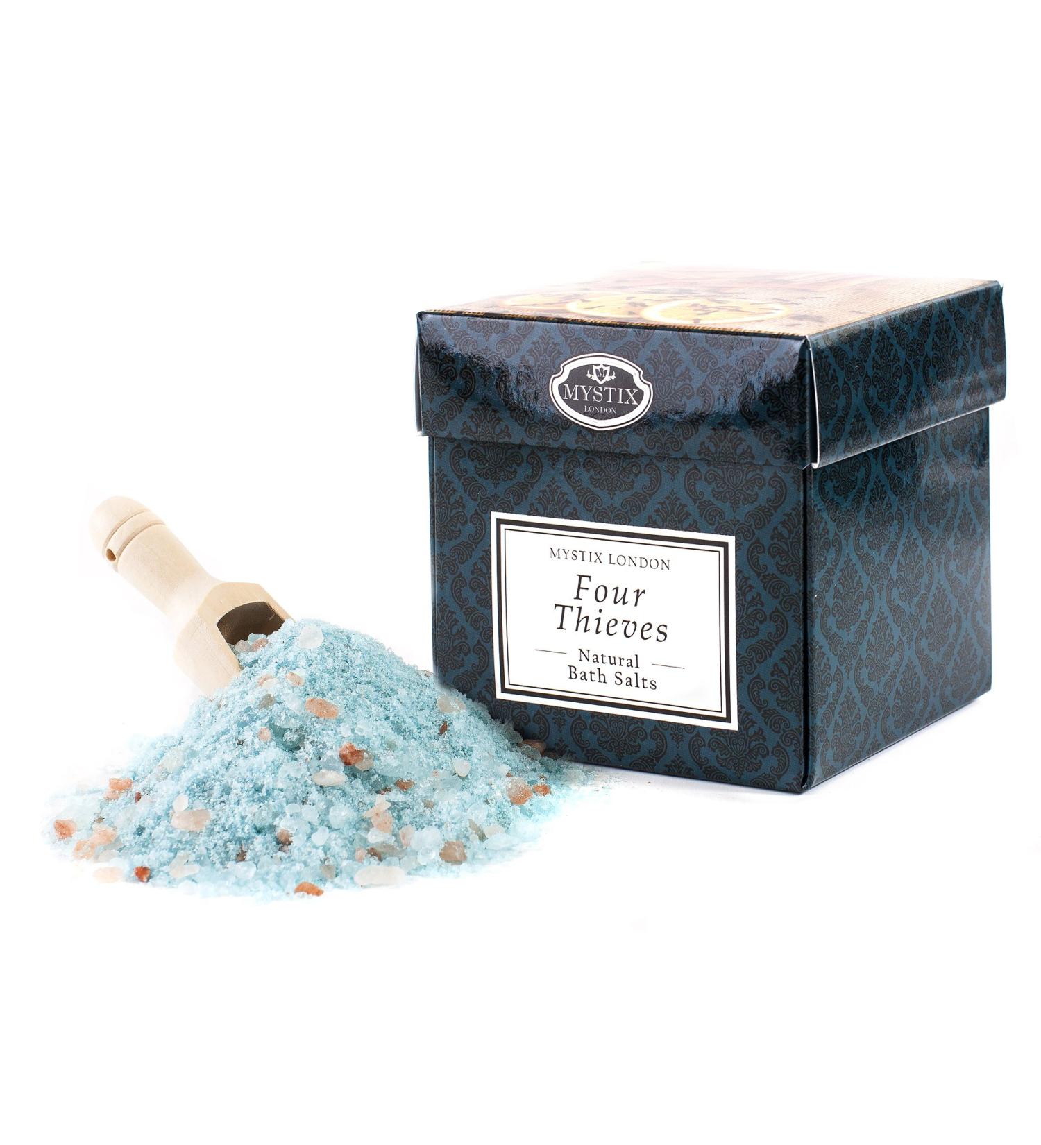 Mystix London Bath Salts - Four Thieves 350g - Revitalize & Relax | International Shipping - Buy Online on SooperMarket.com
