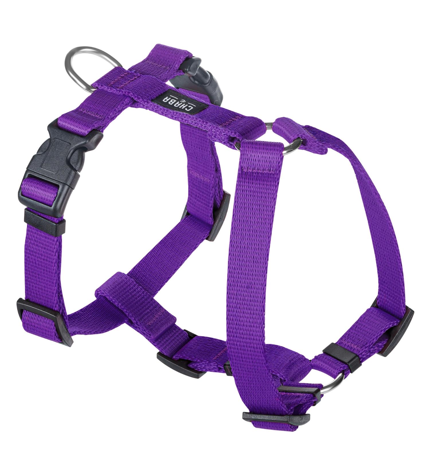 CHABA Adjustable Dog Harness for Large Dogs - Anti-Choking & Control - Lightweight Step-In Design - Perfect for Running - XL Violet - Buy Online on SooperMarket.com