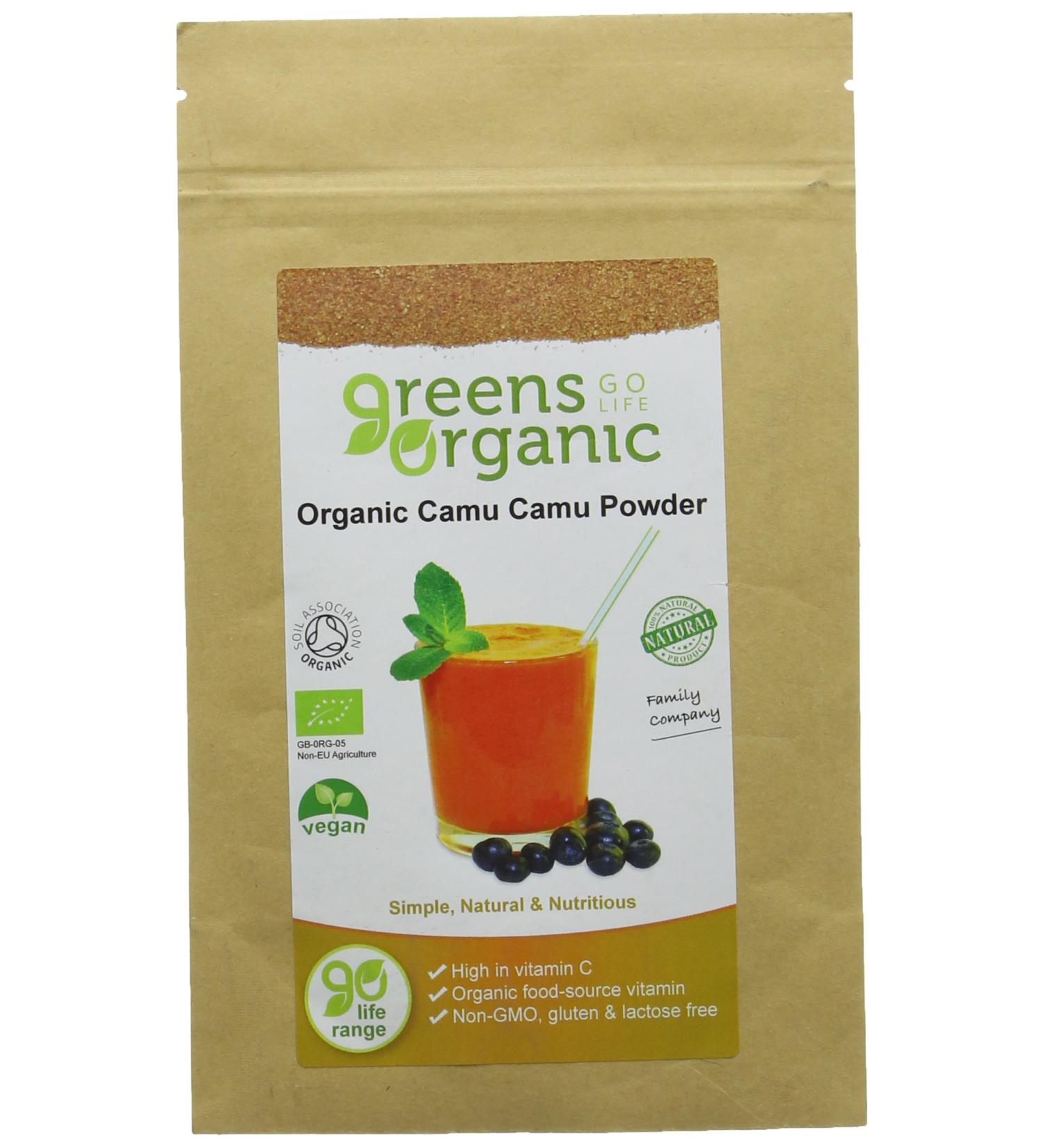 Greens Organic 40 g Camu Powder - Buy Online on SooperMarket.com