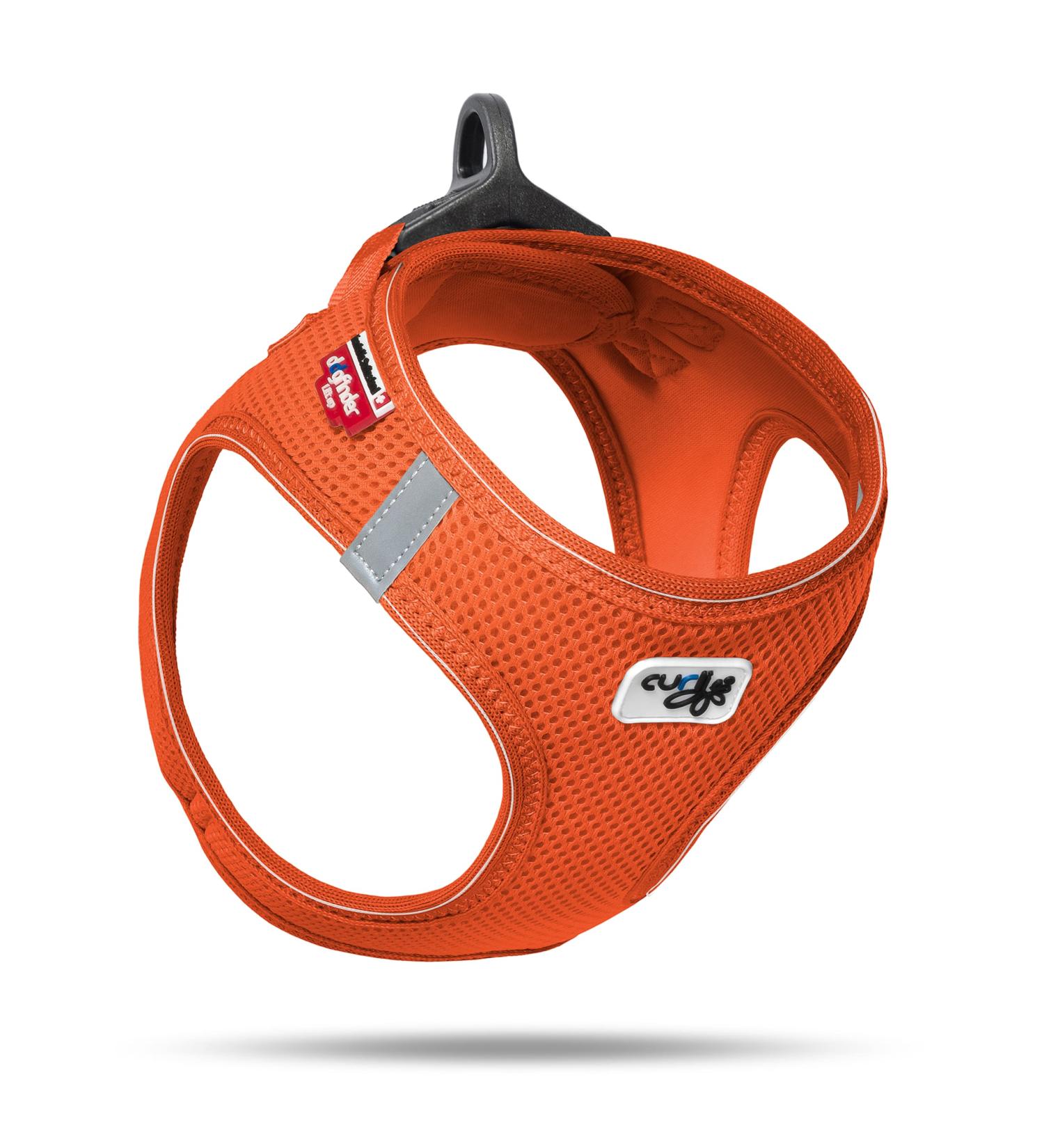 Curli D-Ring Buckle Vest Harness Mandarin XS - Premium International Shipping for Your Pet - Buy Online on SooperMarket.com