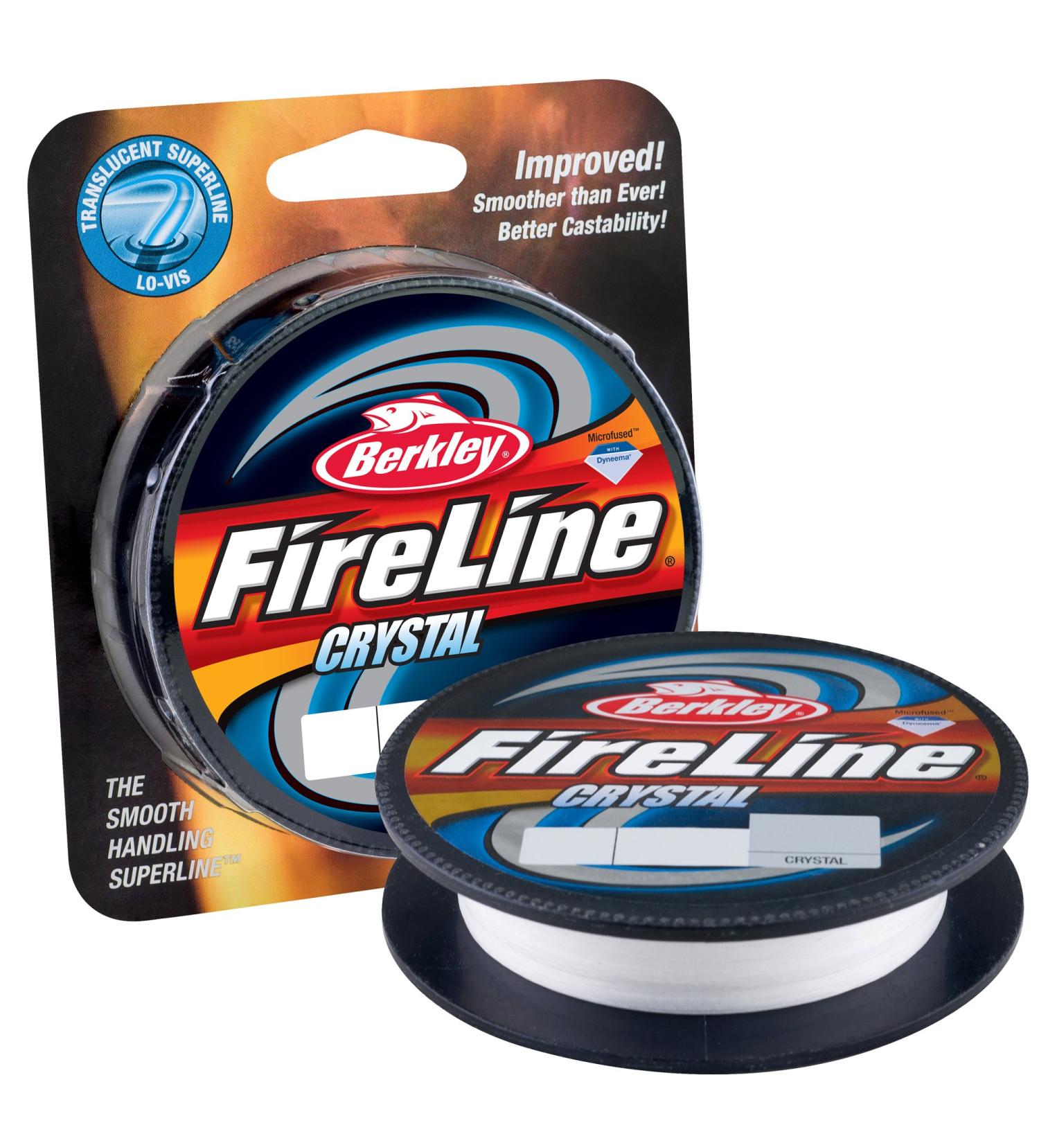 Berkley Fused Crystal Fireline 30/12 Lb 125 Yd - Strong and Transparent Fishing Line - Buy Online on SooperMarket.com