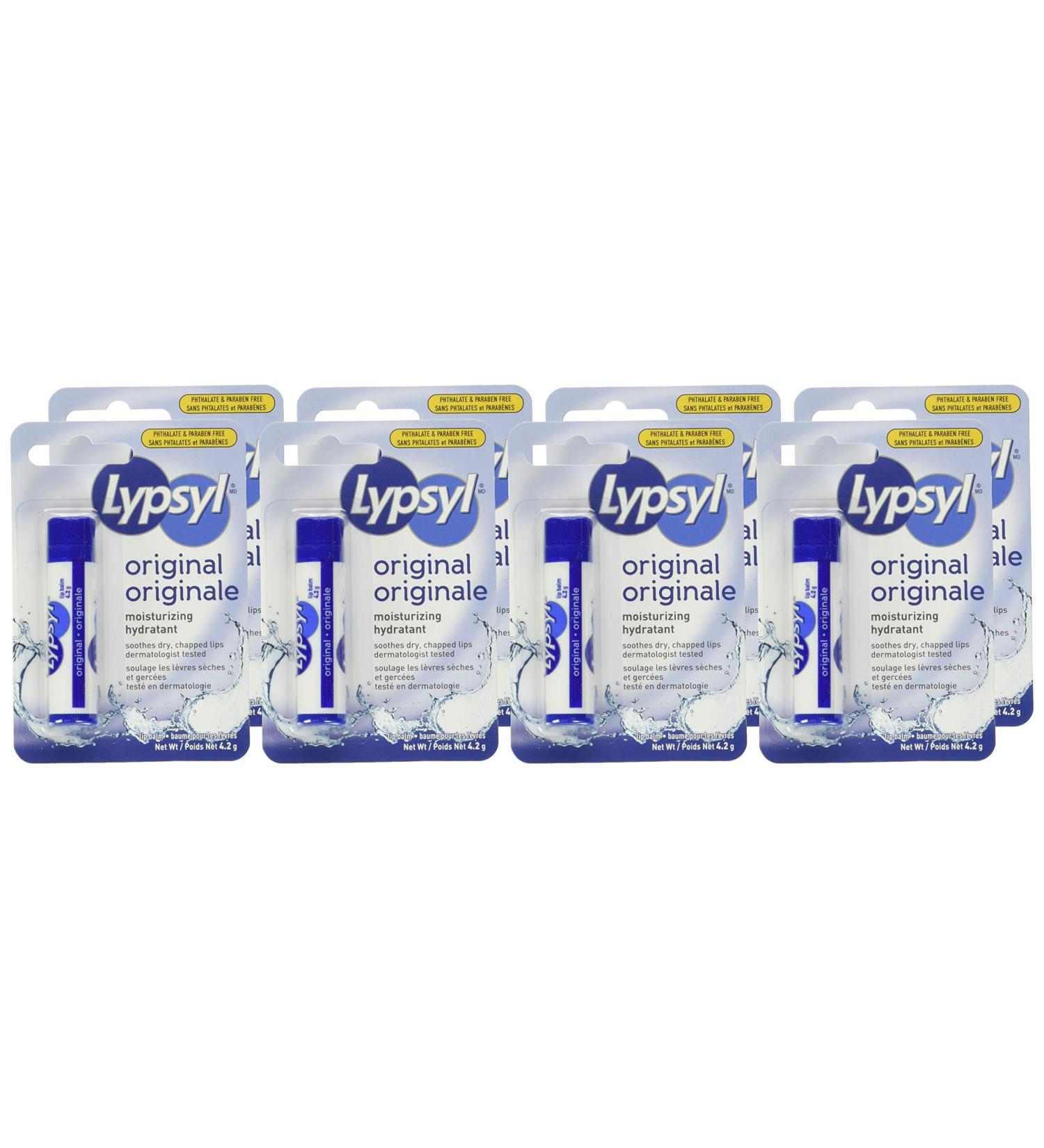 Lypsyl Original lip balm 4.2g ( Pack Of 8 ) - Buy Online on SooperMarket.com