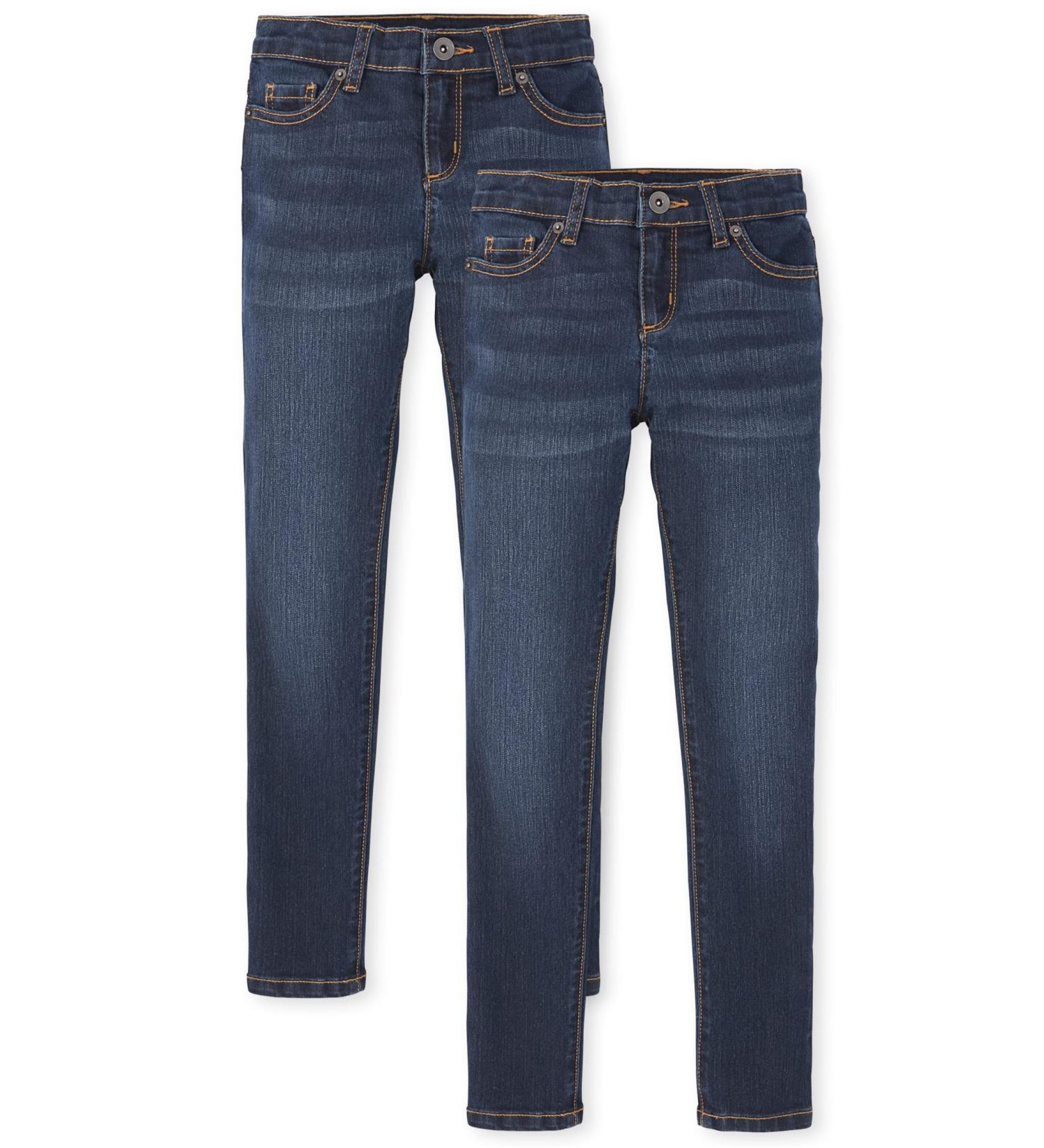 Children's Place Boy's Stretch Straight Jeans 8P - Dark Twilight Wash - Buy Online on SooperMarket.com