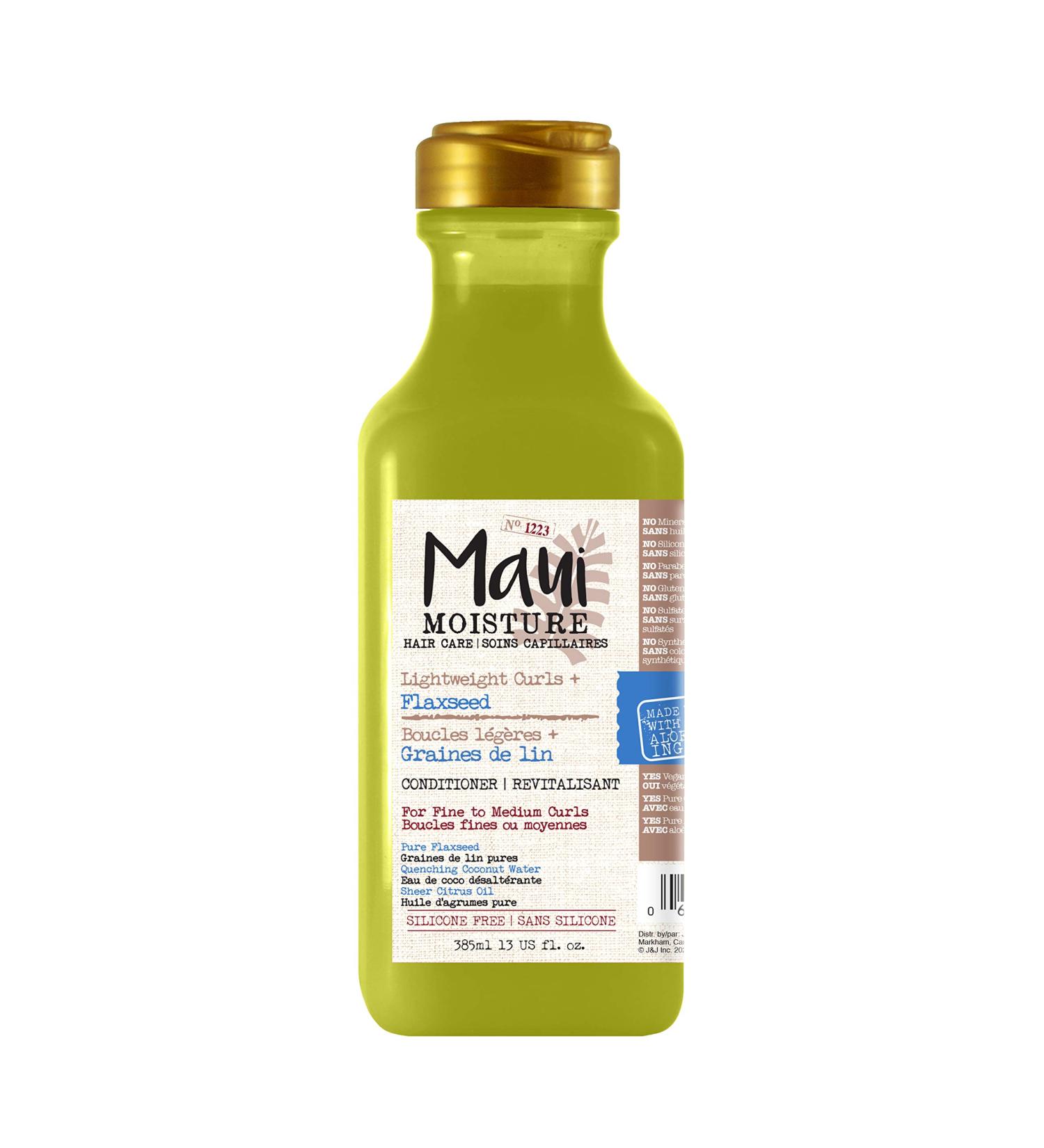 Maui Moisture Gentle and Lightweight Flaxseed Conditioner 385 ml. - Buy Online on SooperMarket.com