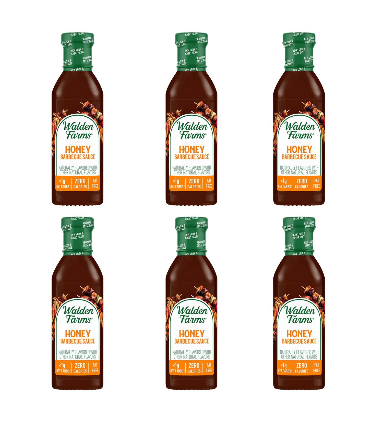 Walden Farms Honey Barbecue Sauce 12 oz - Zero Calorie, Guilt-Free BBQ Flavor - Buy Online on SooperMarket.com
