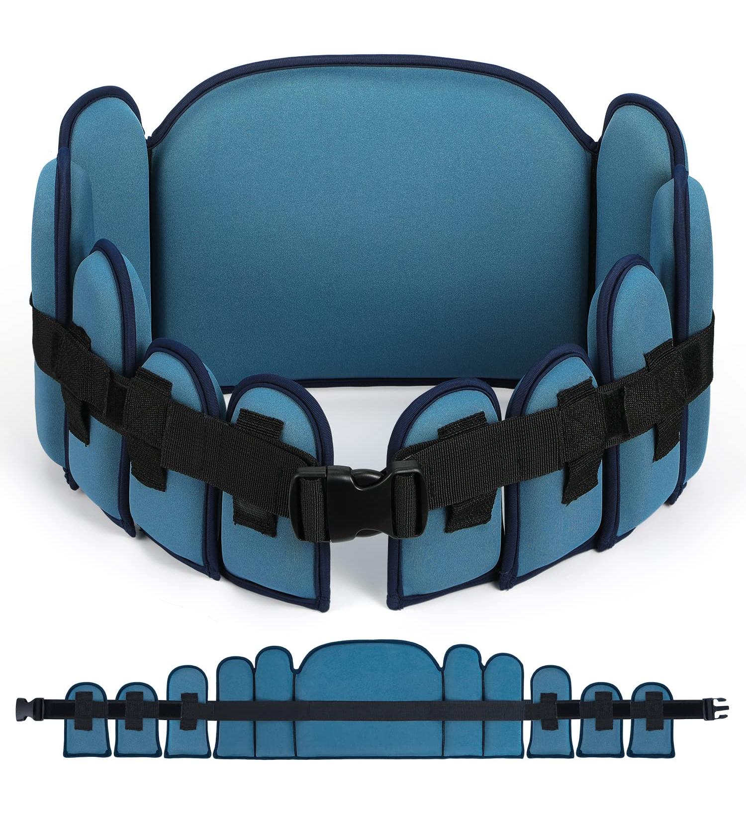 Sportneer Swim Belt - Aqua Floatation Aid for Water Aerobics & Fitness - Dark Blue - Buy Online on SooperMarket.com