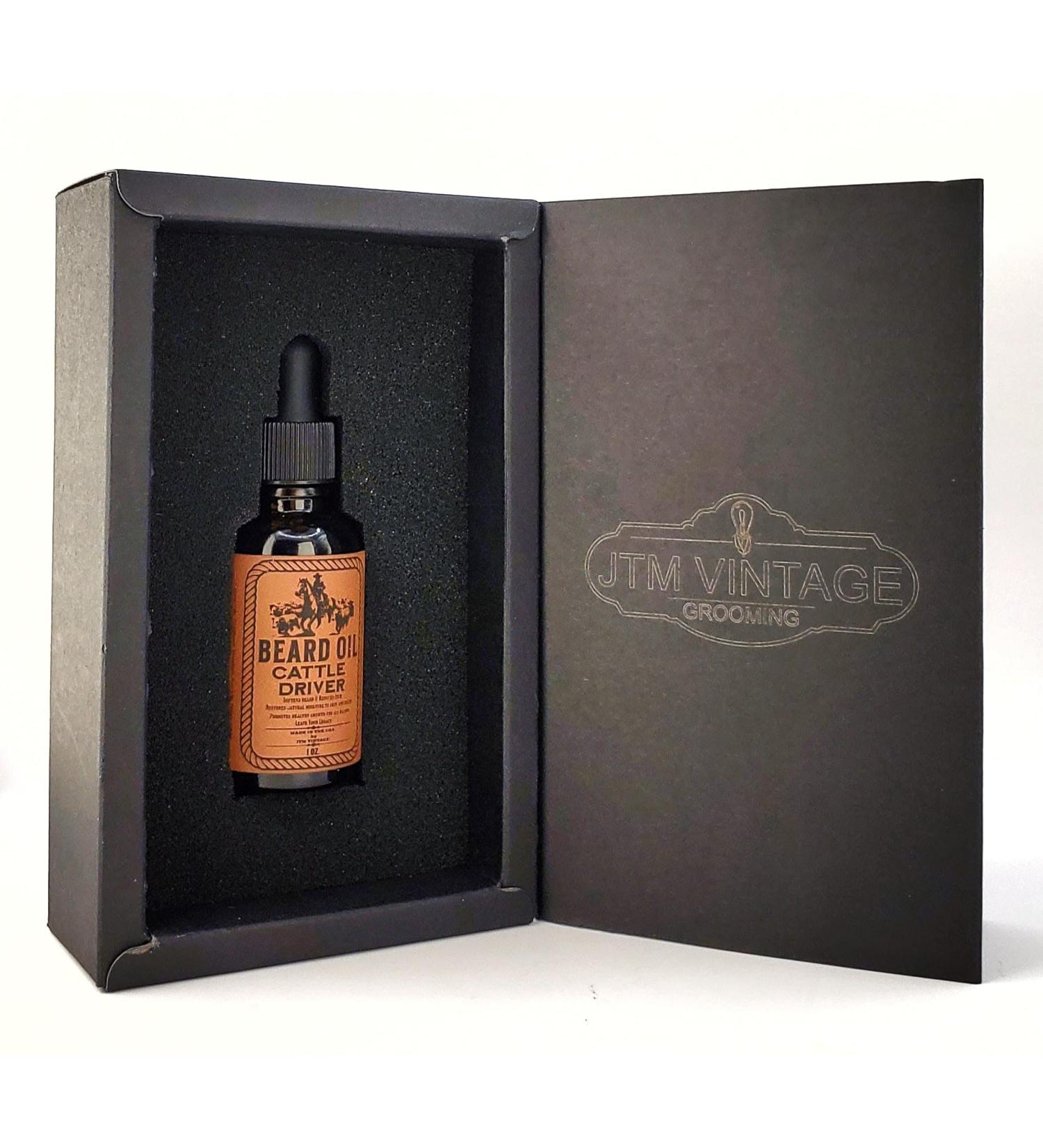 JTM Vintage Cattle Driver Beard Oil | Premium Grooming & International Shipping - Buy Online on SooperMarket.com