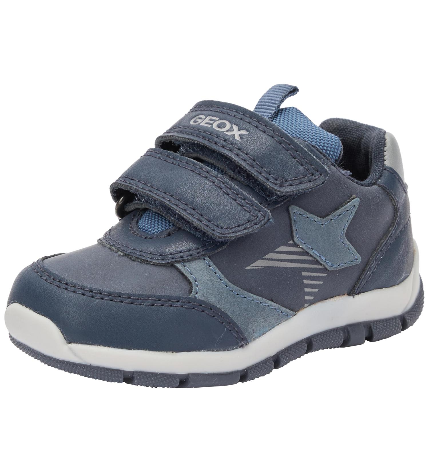 Geox Boy's B Heira Sneakers 5 UK Child - Navy Avio | Breathable Shoes for Kids - Buy Online on SooperMarket.com