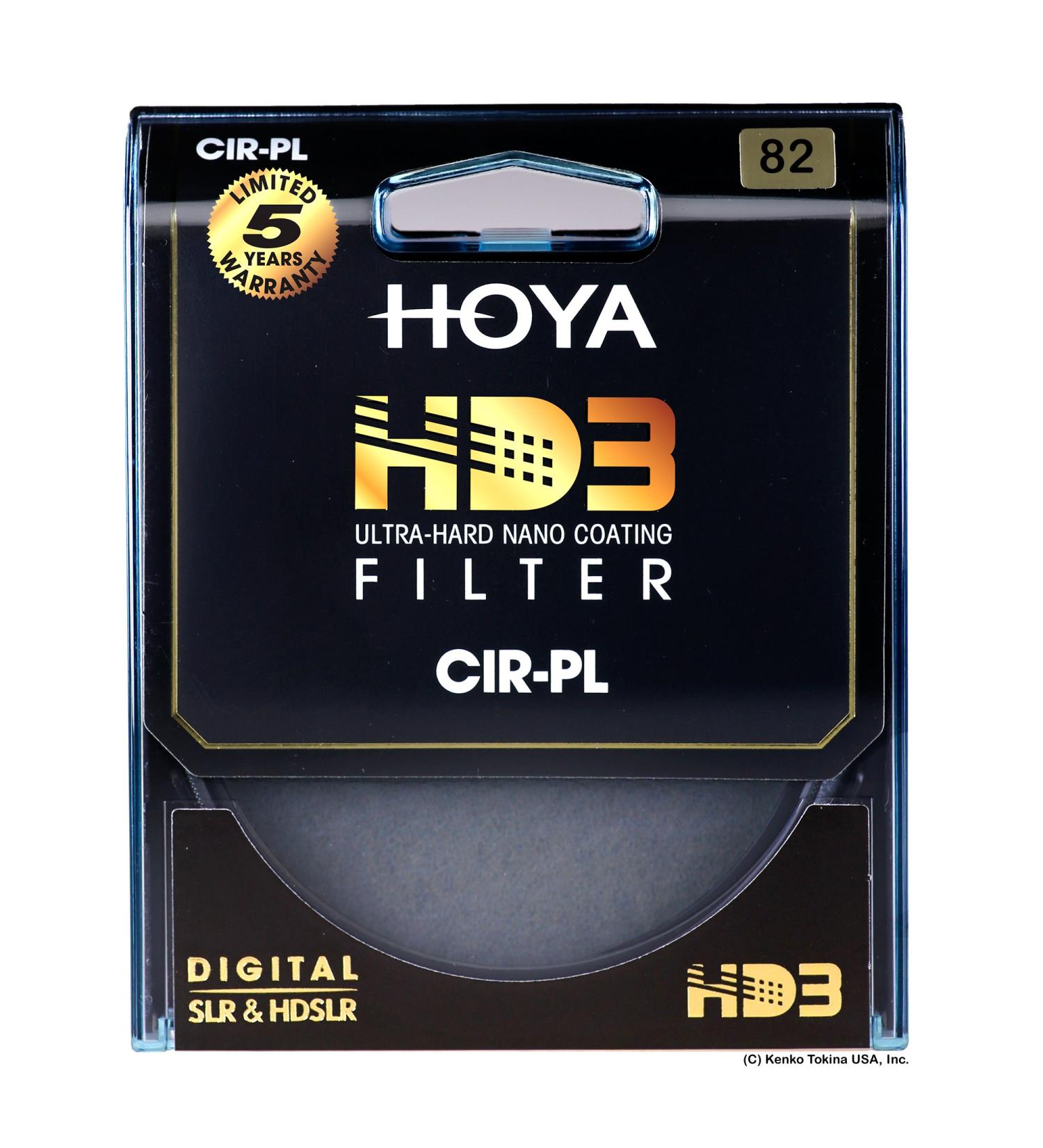 Hoya 82mm HD3 Circular Polarizer Filter - Enhance Clarity and Contrast - Buy Online on SooperMarket.com
