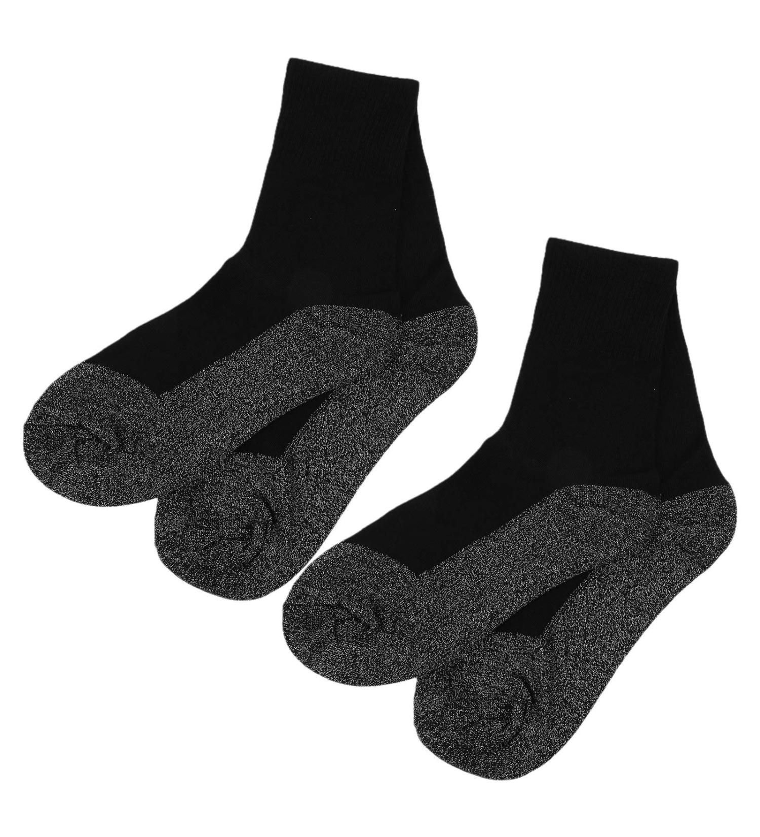 Redty Heated Compression Socks for Men & Women - 2 Pairs Washable Sporty Foot Warmers with Constant Temperature - Ideal for Hiking & Outdoor Activities - Buy Online on SooperMarket.com