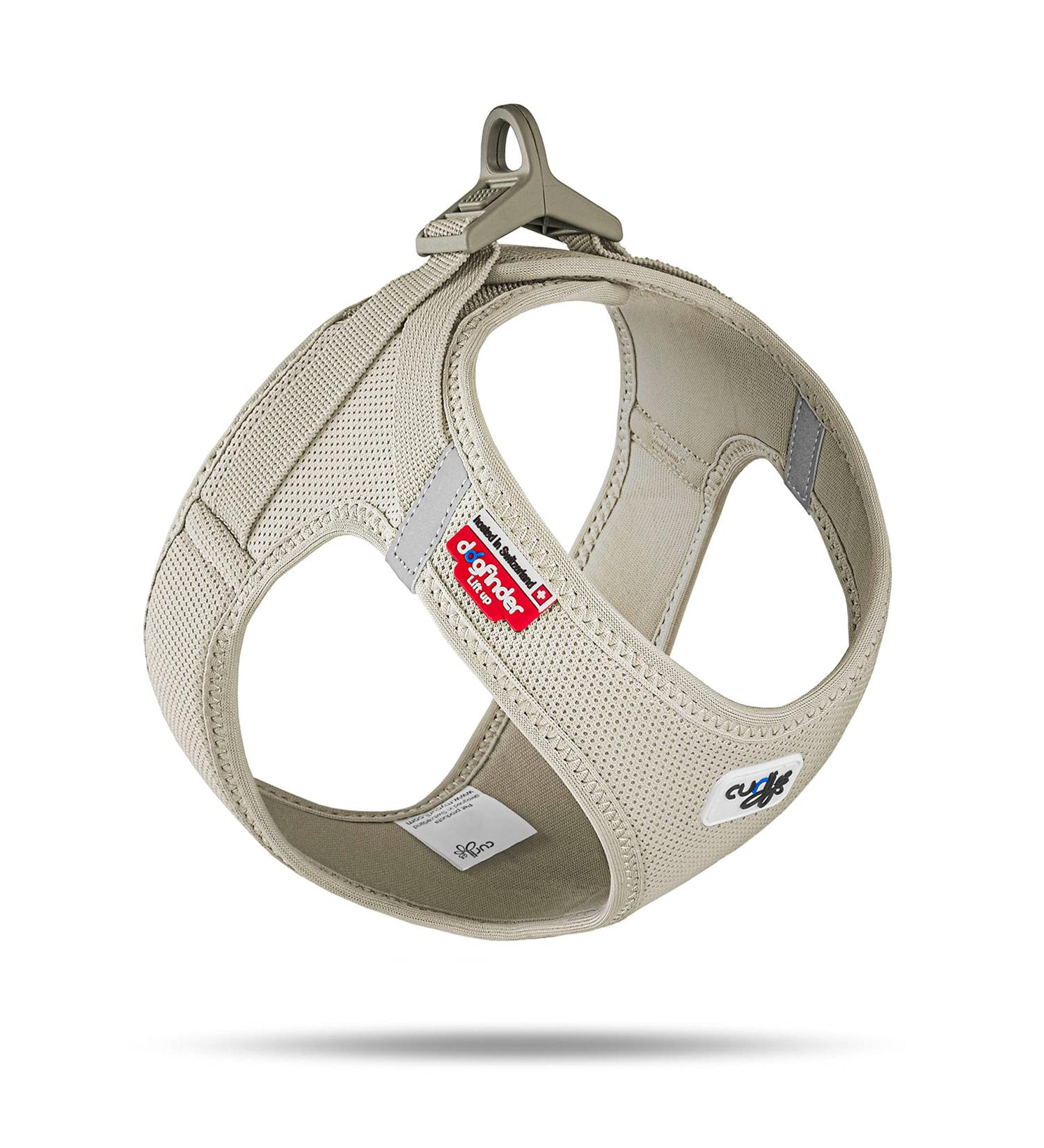 Buy Curli Vest Harness - Light Tan M (Einfarbig) | Air-Mesh Comfort for Pets | International Shipping Available - Buy Online on SooperMarket.com