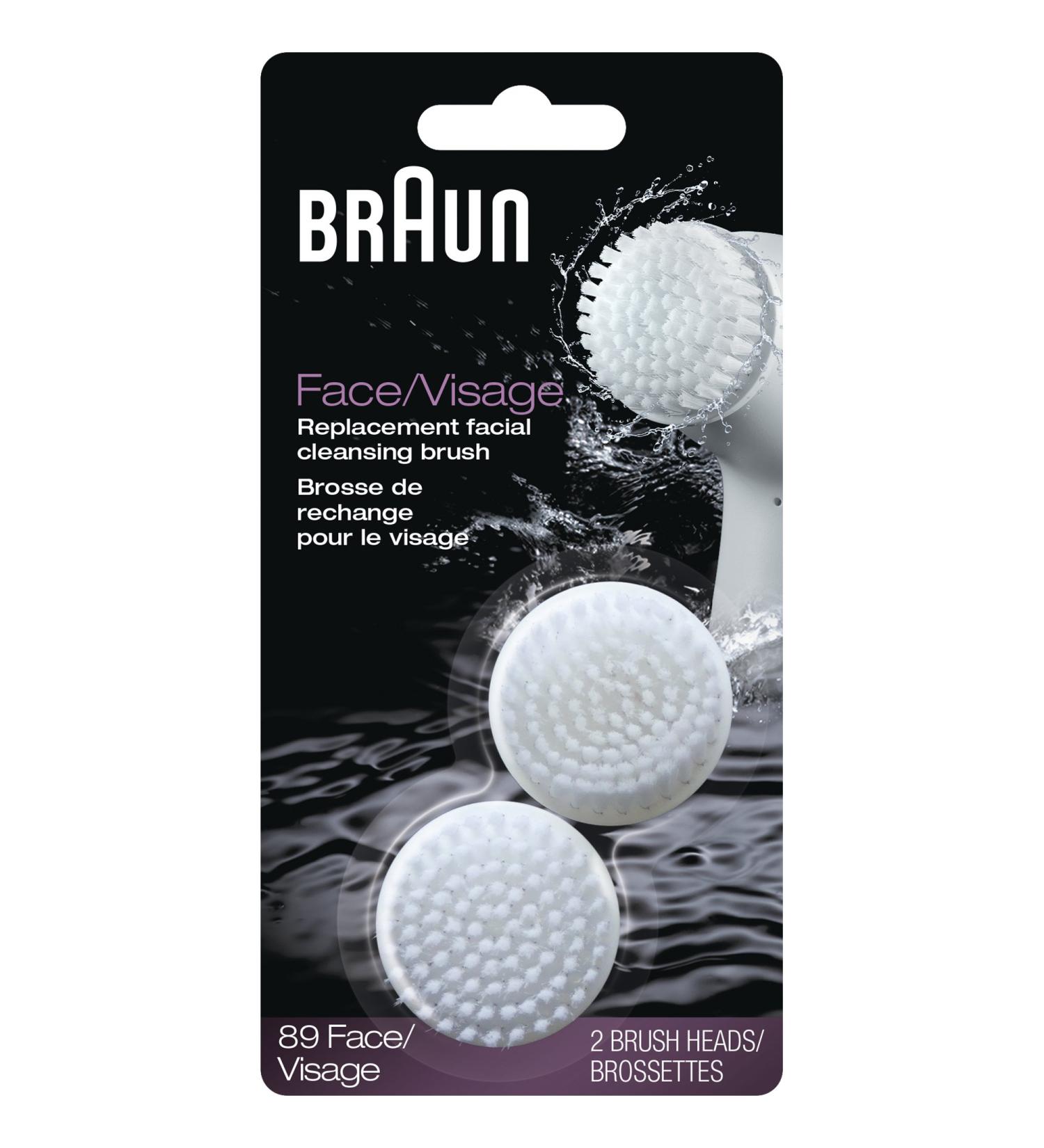 Silk- pil - Facial Cleansing Brush Head Refill 2 Count