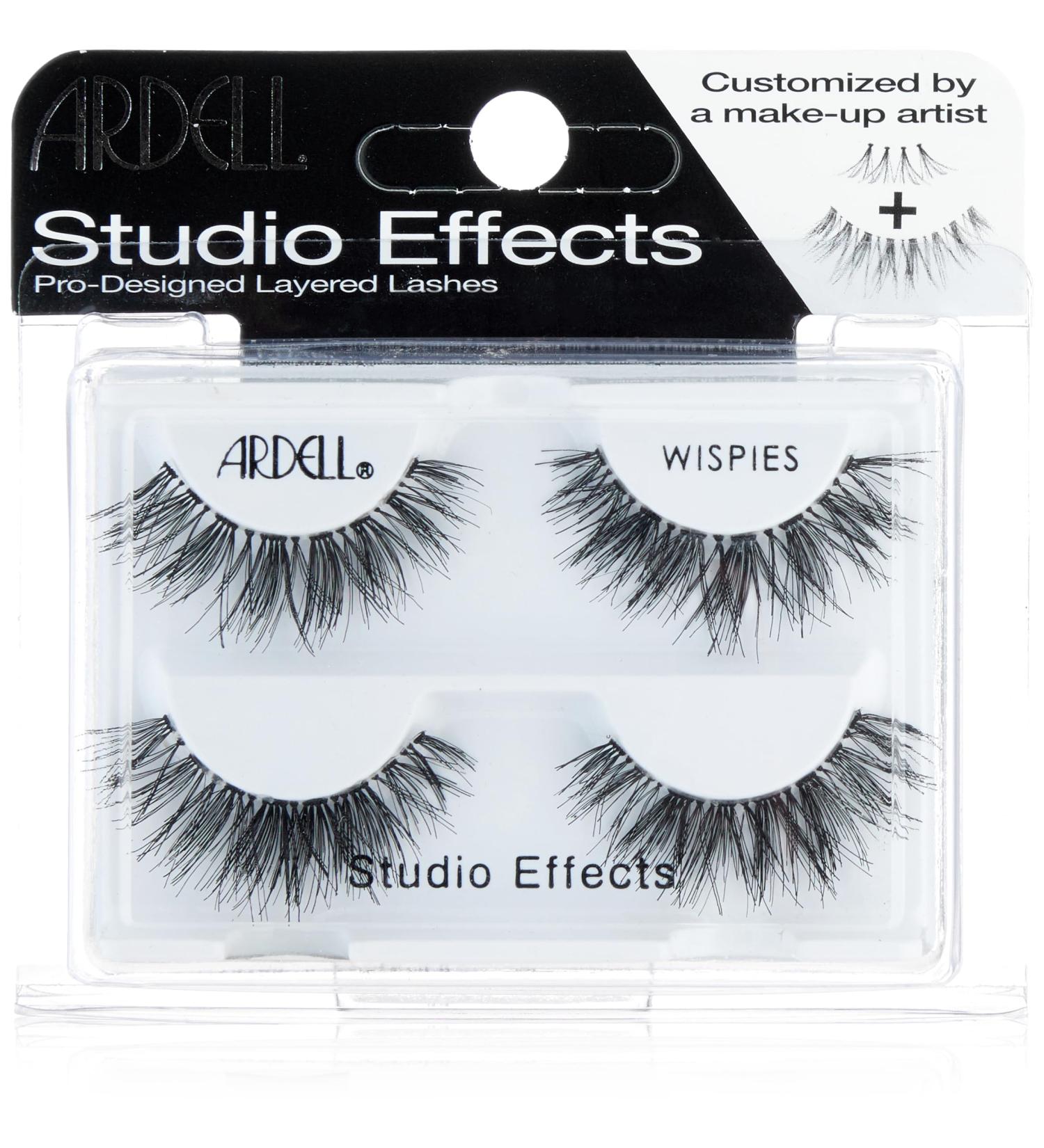Shop Ardell Studio Effects Wispies - 2 Pairs of Luxurious False Eyelashes | International Shipping Available - Buy Online on SooperMarket.com