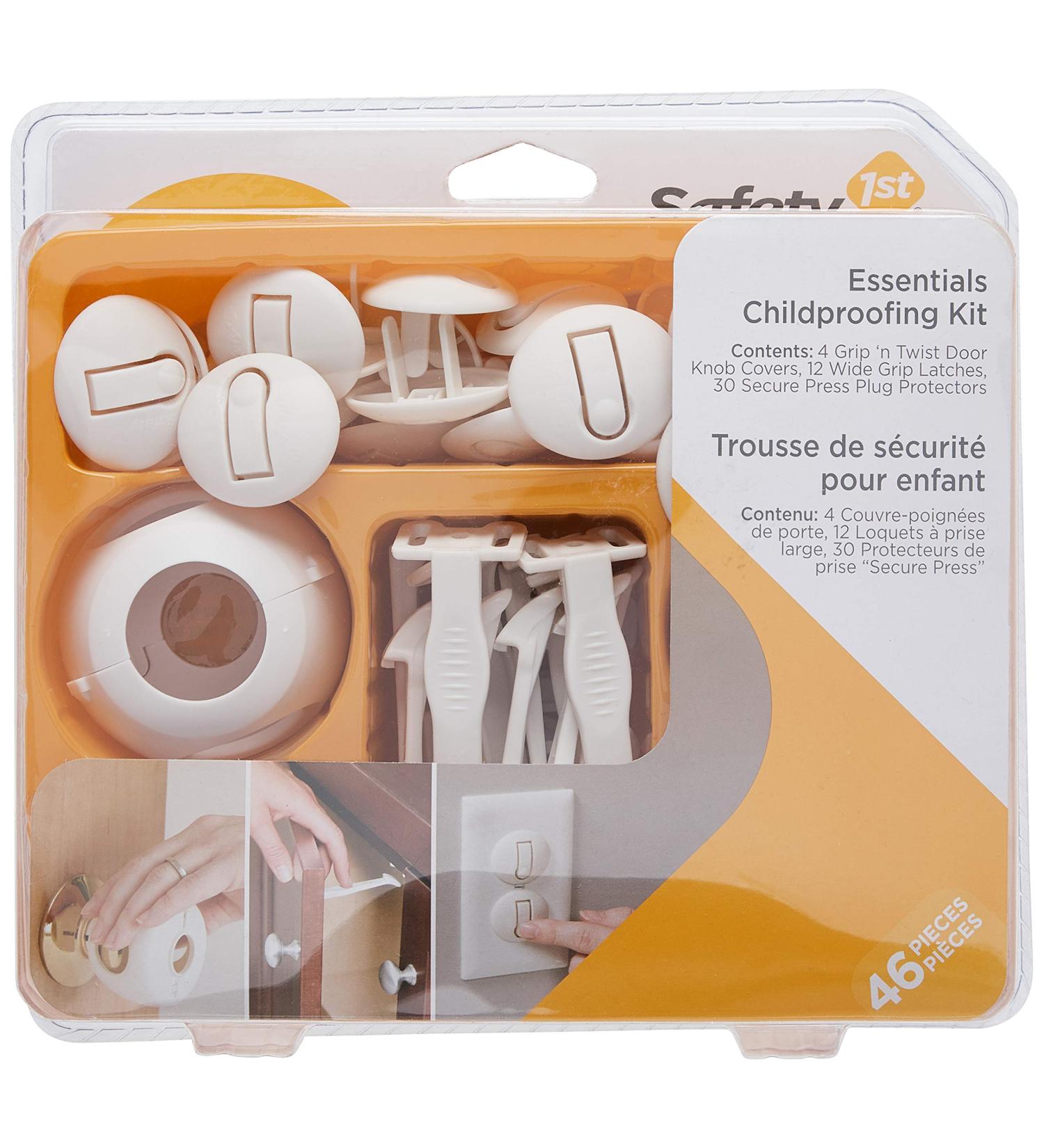 Safety 1st Essentials Childproofing Kit - 46 Pack | Baby Safety Products - Buy Online on SooperMarket.com