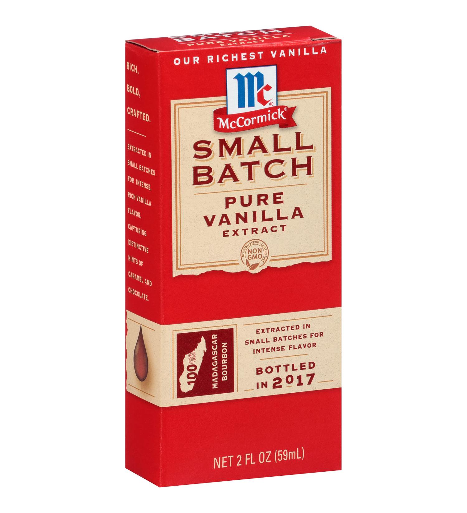 McCormick Small Batch Pure Vanilla Extract - 2 fl oz - Buy Online on SooperMarket.com