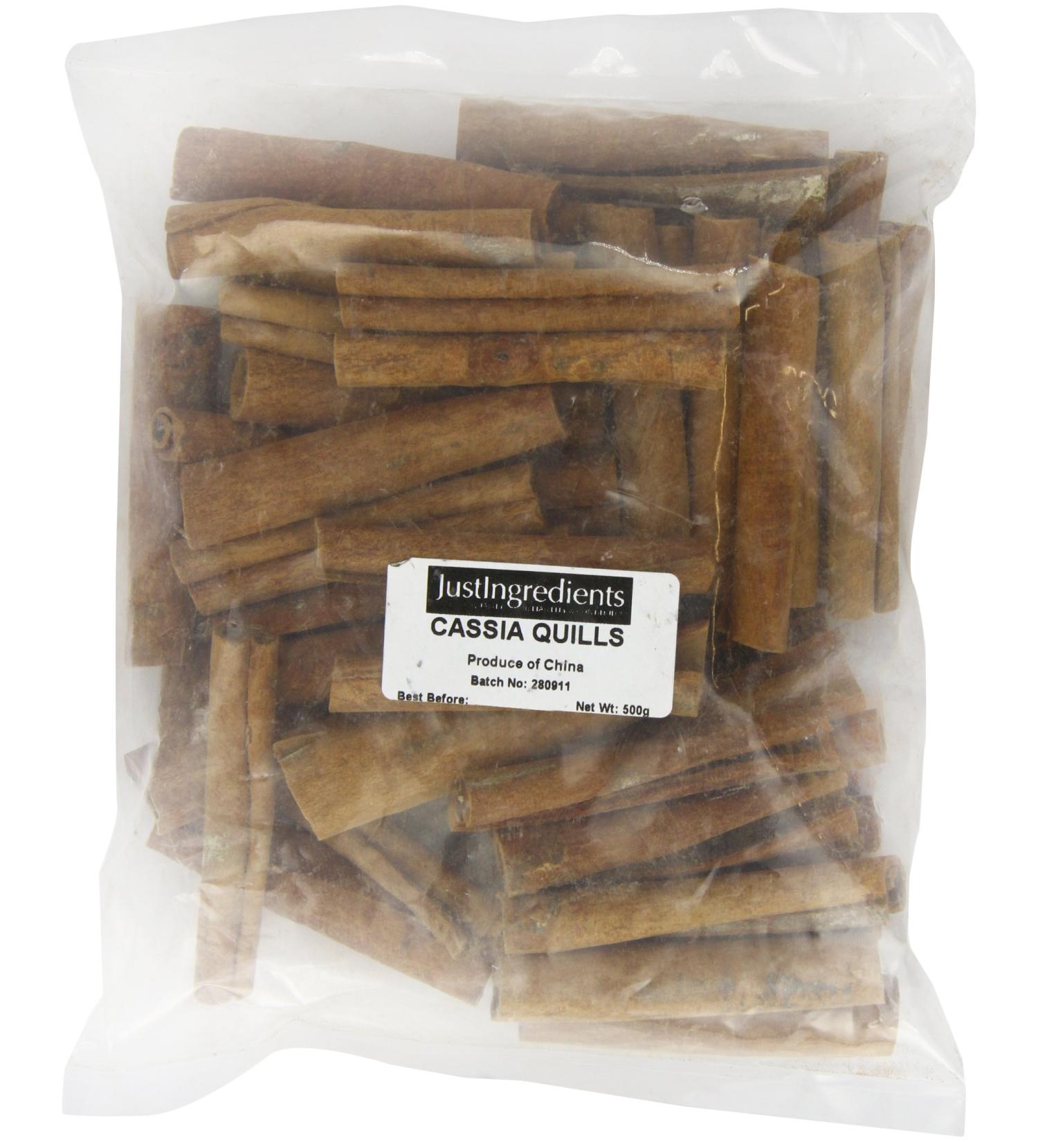 JustIngredients Essentials Cassia Quills 500 g - Buy Online on SooperMarket.com