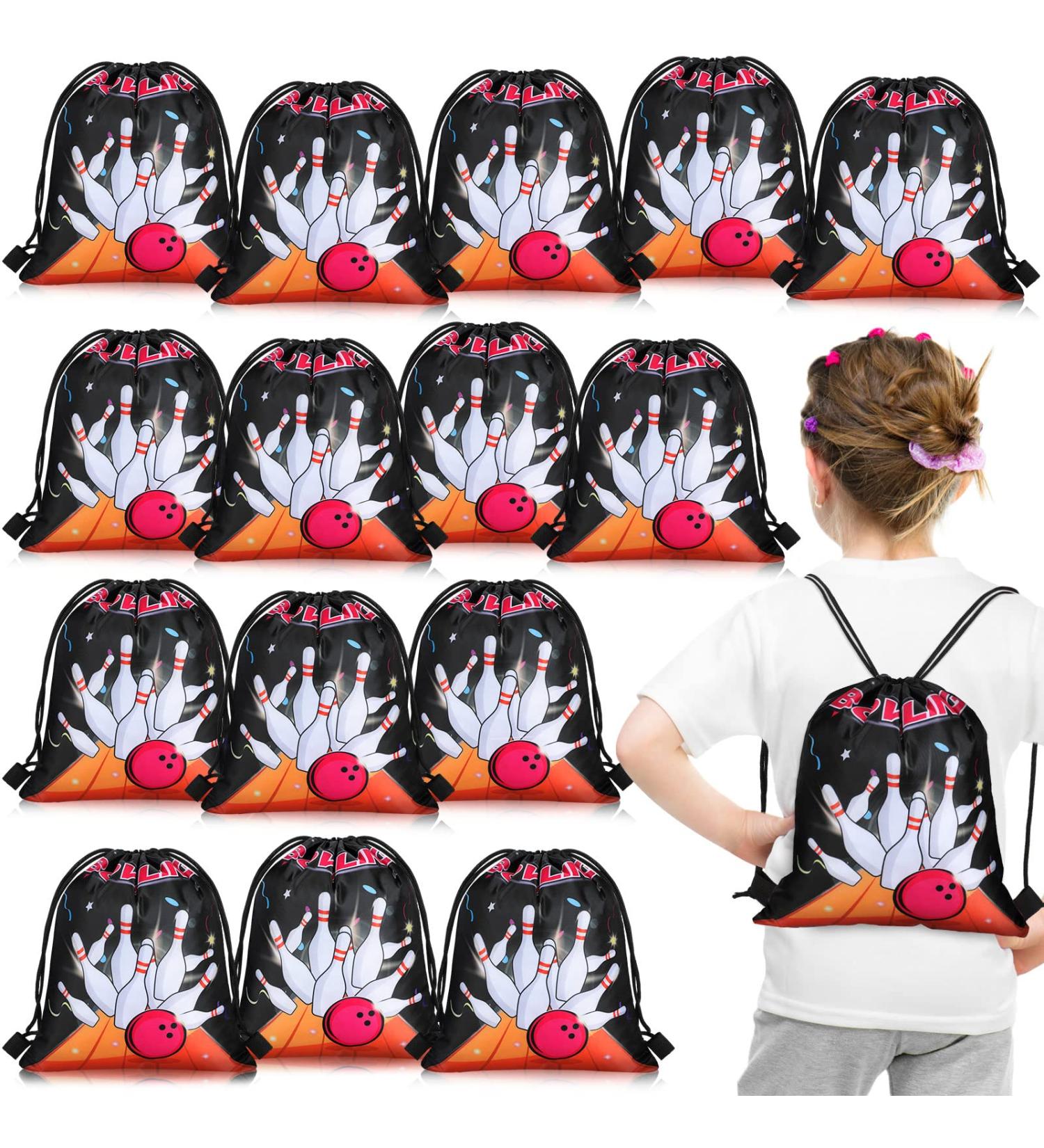16-Piece Bowling Party Accessories | Fun Goodie Bags & Treats for Bowling Gifts - Buy Online on SooperMarket.com