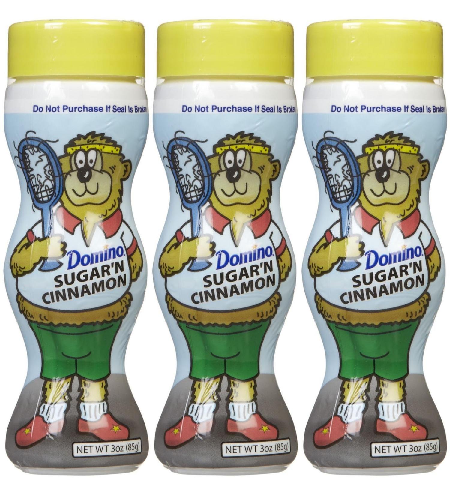Domino Sugar & Cinnamon Shakers, 3 oz, 3 pk