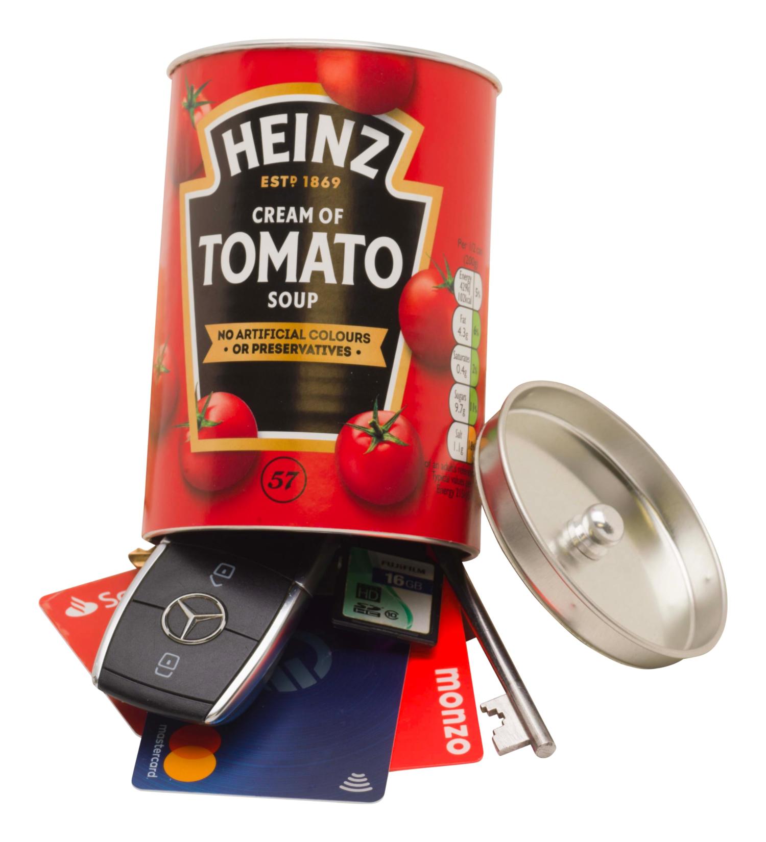 RFID Signal Blocking Sterling SafeCan - Heinz Tomato Soup Design - Buy Online on SooperMarket.com