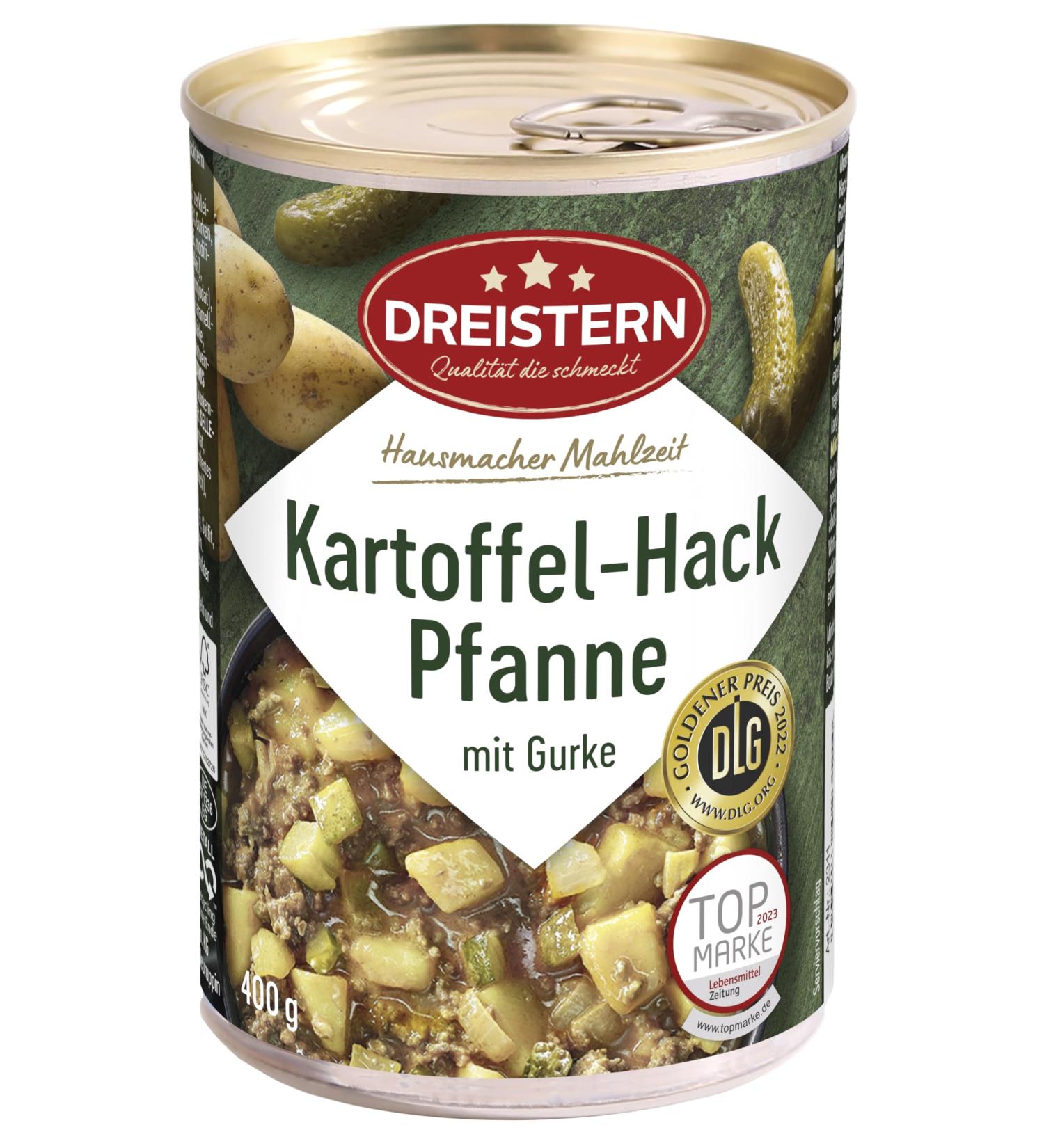 Dreistern Potato Pan with Minced Meat & Cucumber - 400g | International Shipping Available - Buy Online on SooperMarket.com