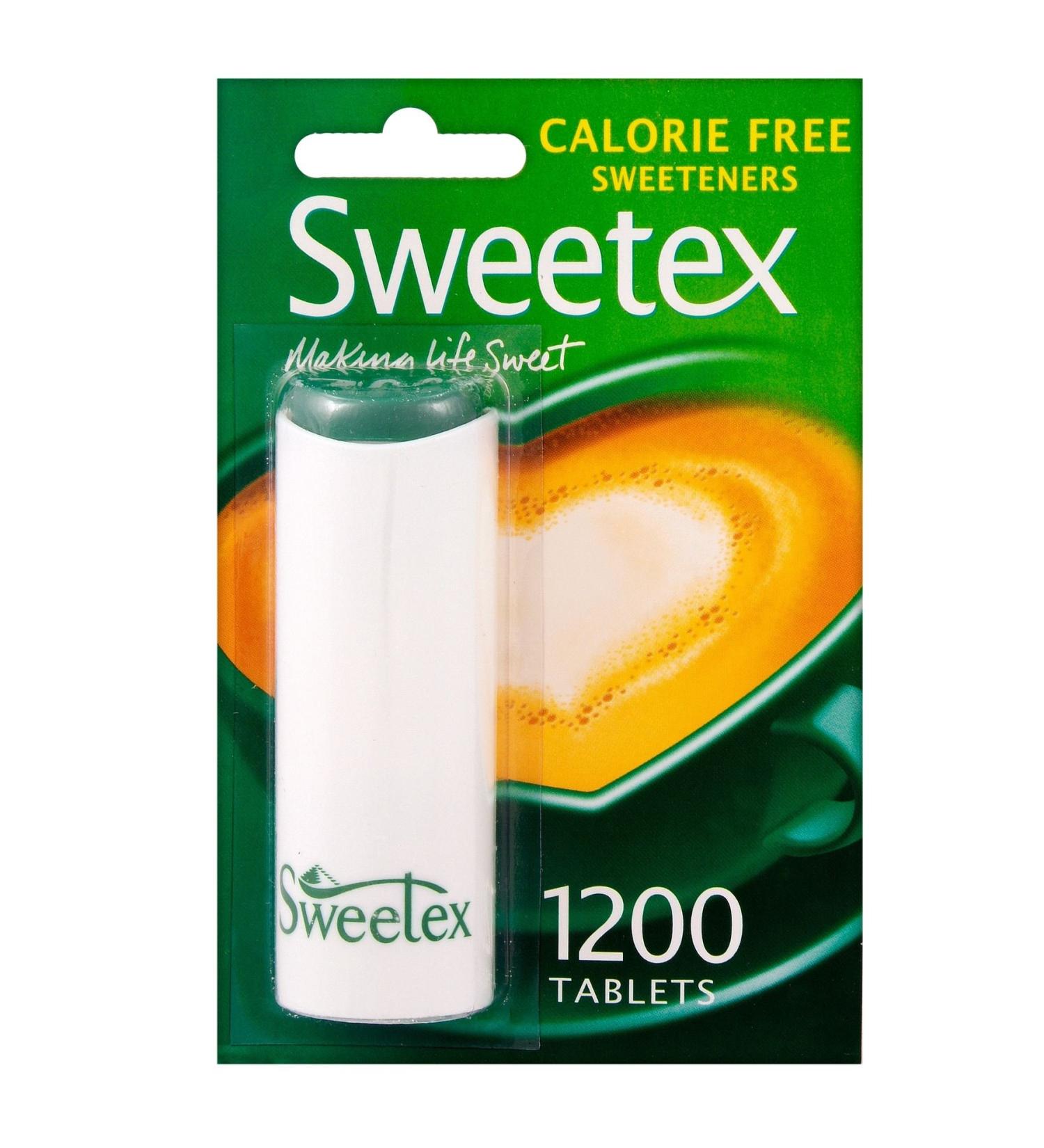 12 x Sweetex Calorie Free Sweeteners 1200 Tablets