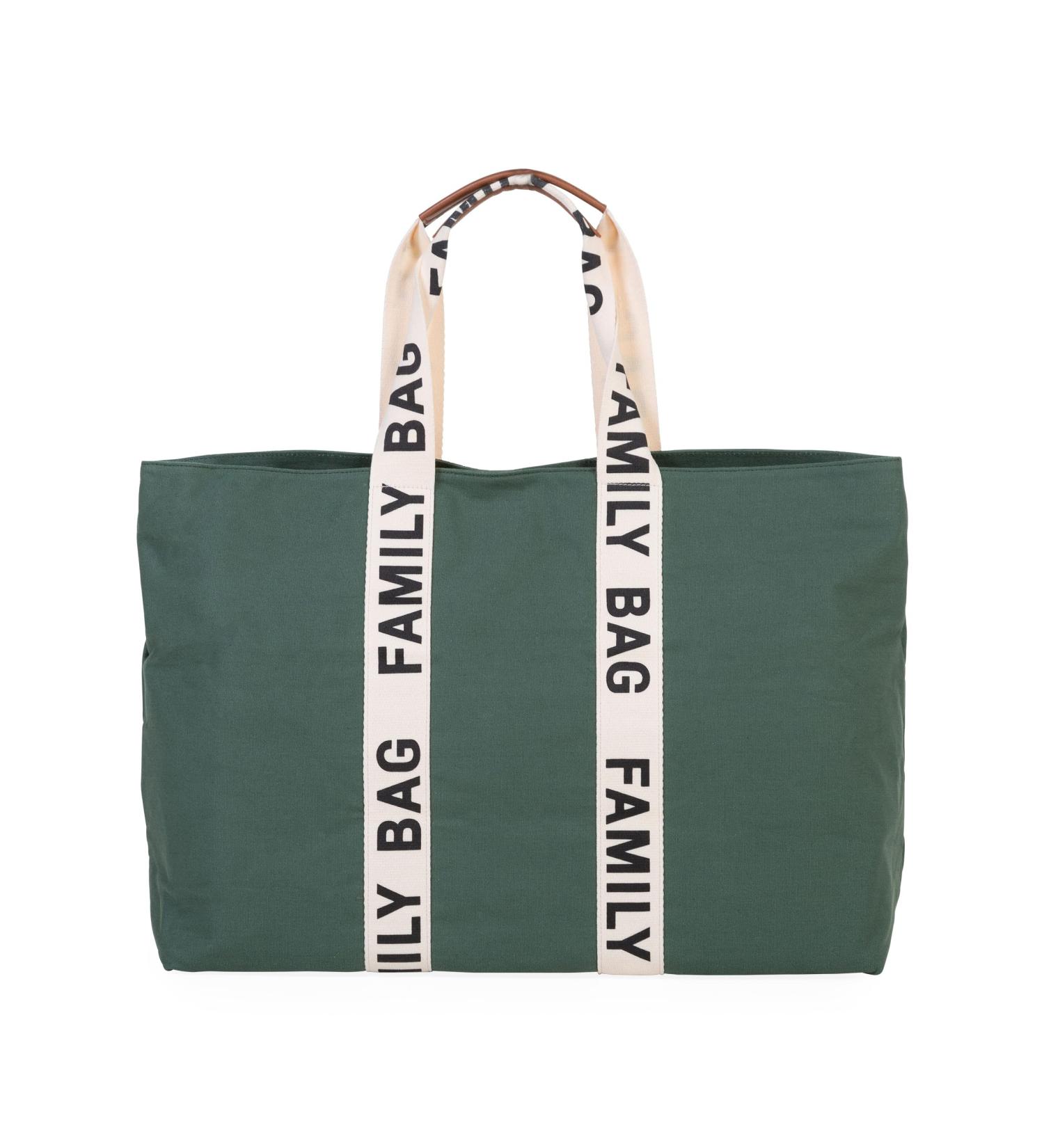 CHILDHOME Family Bag Changing Bag Travel/Weekend Bag Large Capacity Detachable Pouch Included Green Signature Collection - Buy Online on SooperMarket.com
