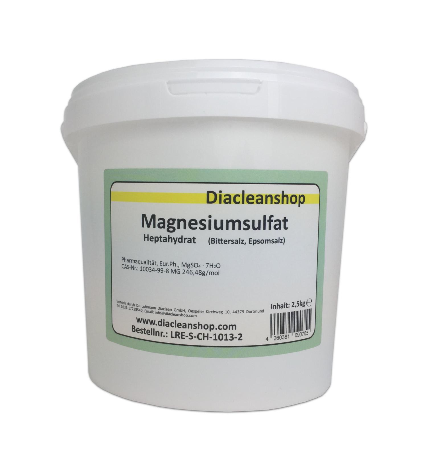 Buy Pharmaceutical Quality Magnesium Sulfate 2.5kg - Epsom Salt for Healing Baths | Pure Epsomite - International Shipping Available - Buy Online on SooperMarket.com