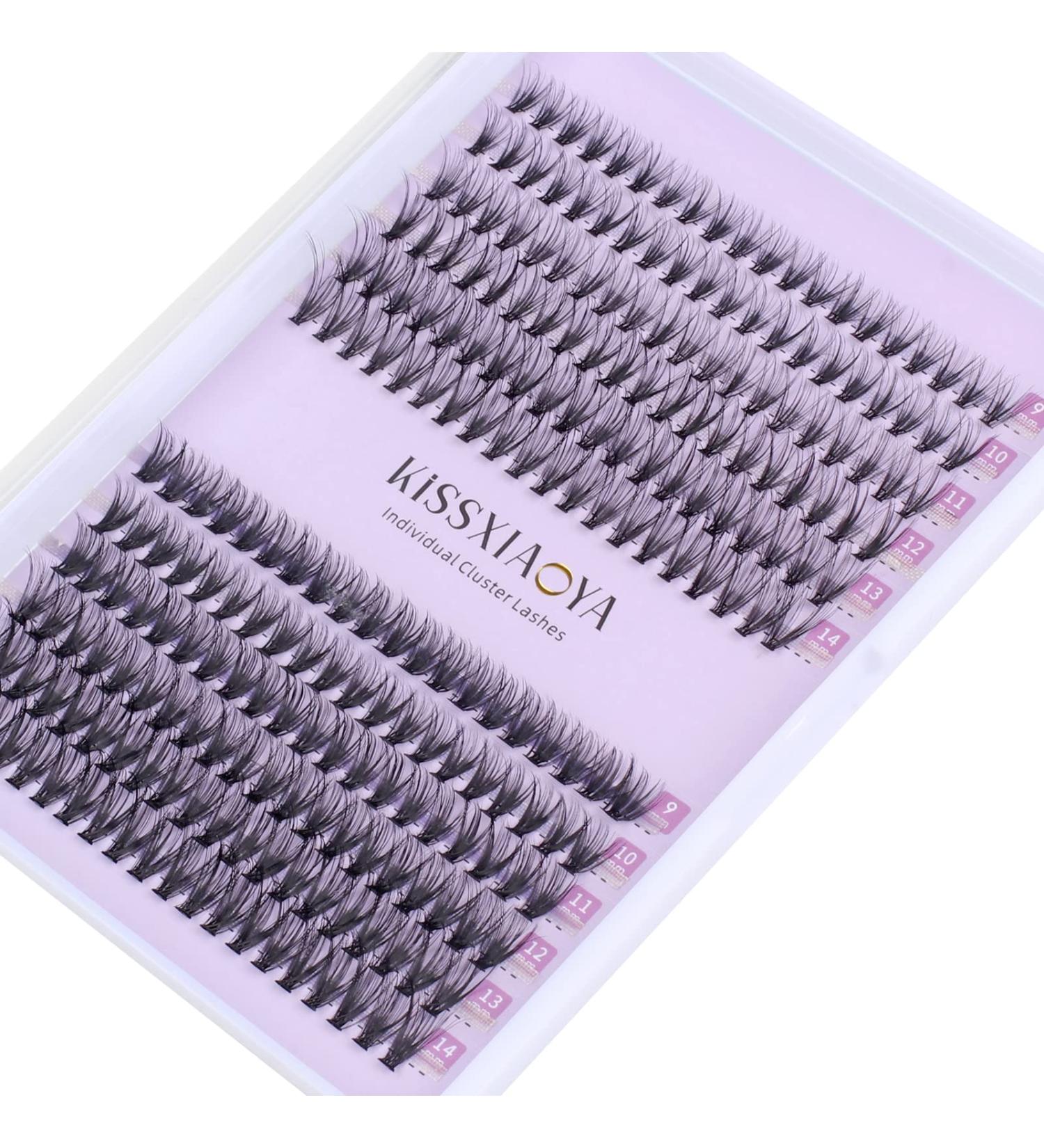 240pcs 20D+40D 0.07 D Curl Mix Cluster Eyelashes Extensions - Soft & Natural False Eyelashes for DIY Extension at Home - 240 Count - Buy Online on SooperMarket.com