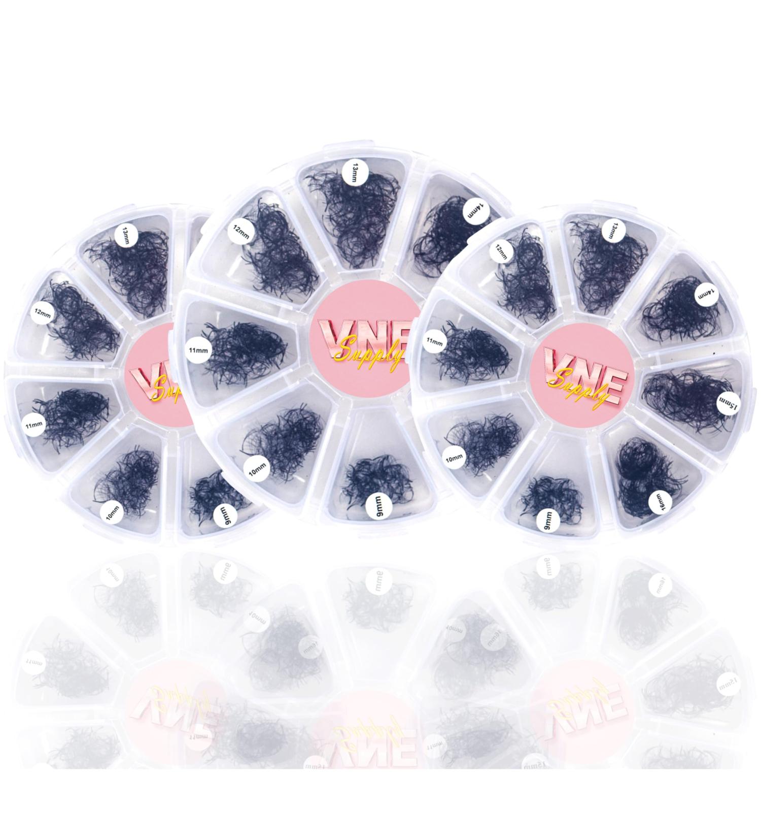 Combo 3 Pack of 1000 Premade Mixed Length Volume Lash Extensions - Customizable Mega Eyelash Fans for Ultimate Beauty - Buy Online on SooperMarket.com