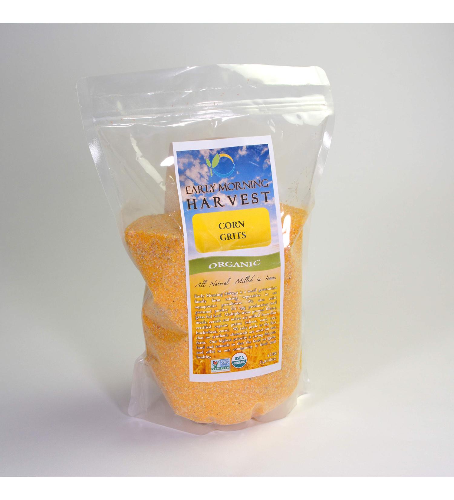 Early Morning Harvest Organic Non-GMO Corn Grits