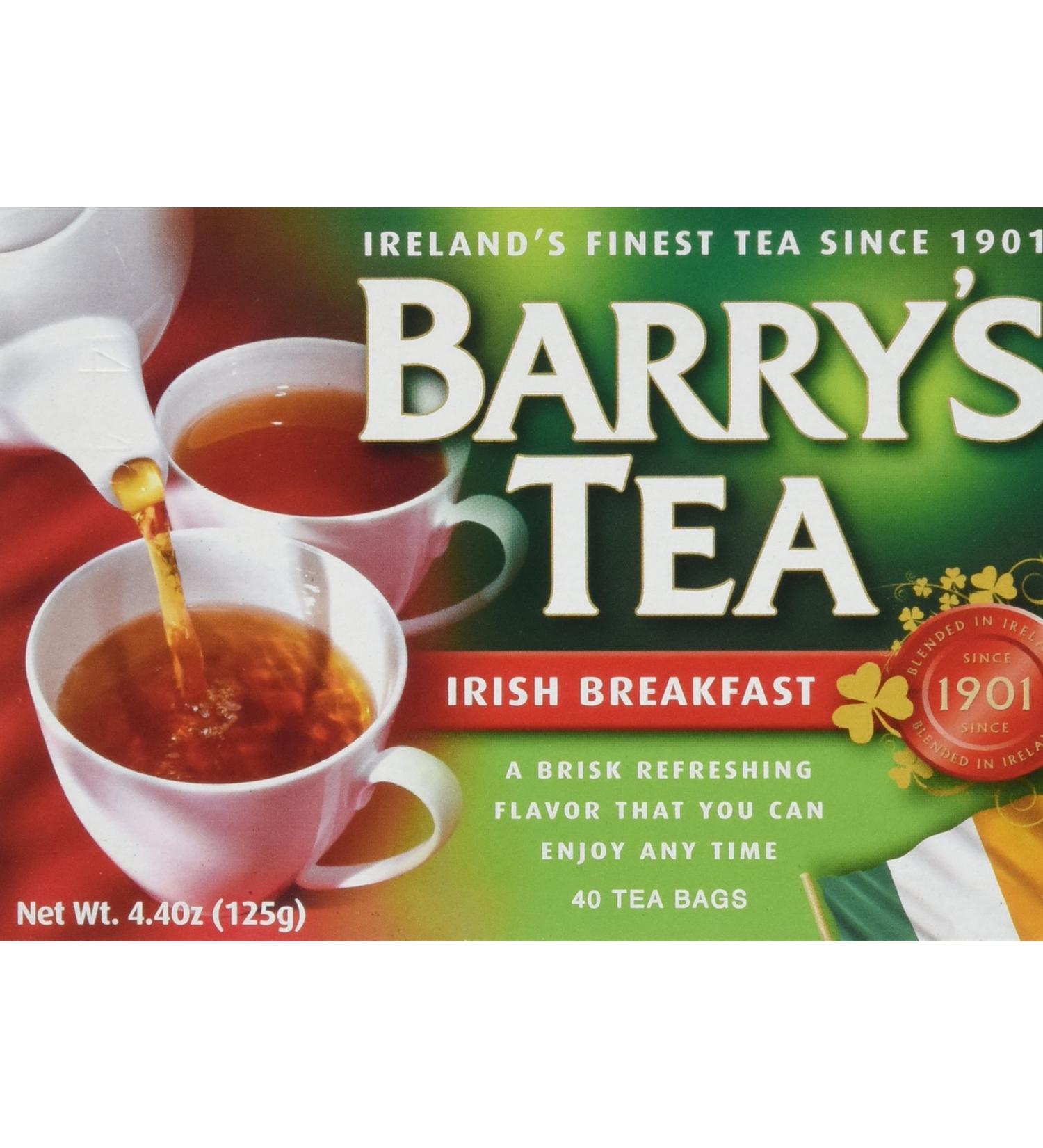 Barry's Tea Irish Breakfast - 40 Tea Bags Pack of 6 | Premium Quality - Buy Online on SooperMarket.com