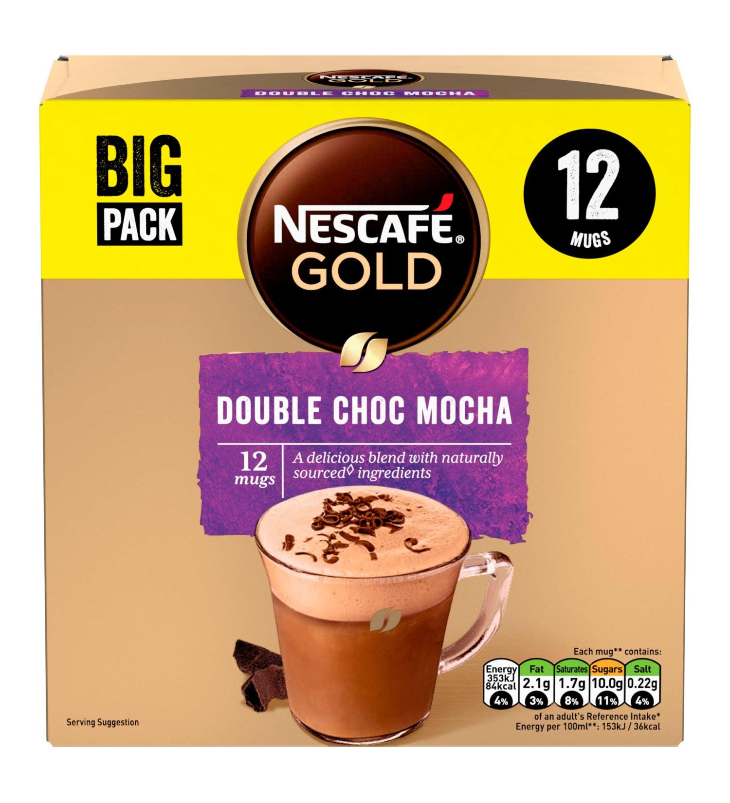 Nescafe Gold Double Choc Mocha 12x20.9g (250.8g)