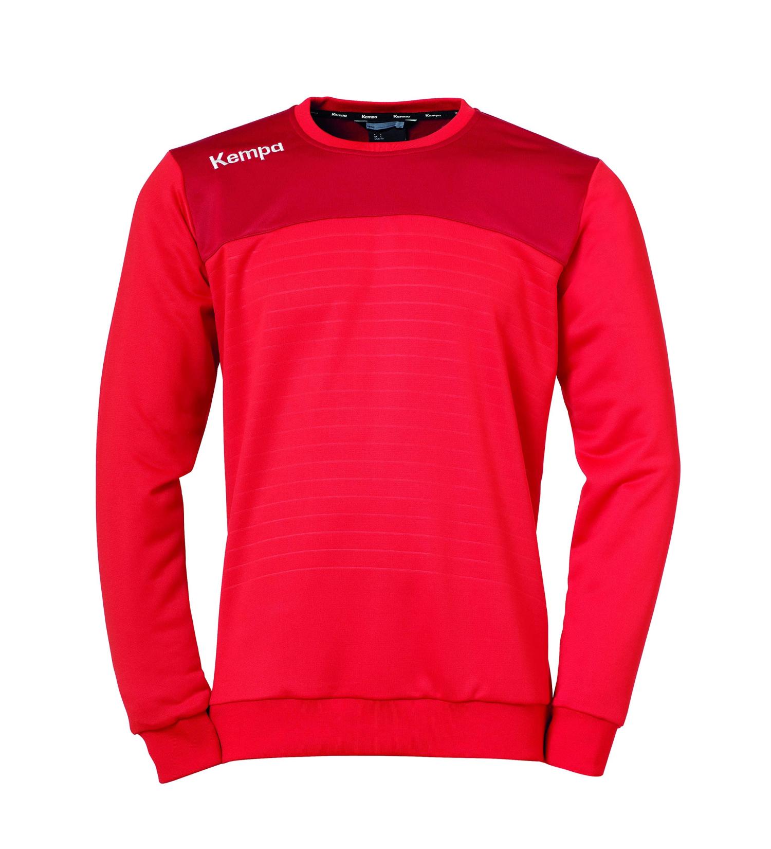 Kempa Kids Emotion 2.0 Long Sleeve Training Top - Red/Chili Red - Size 128 | International Shipping Available - Buy Online on SooperMarket.com