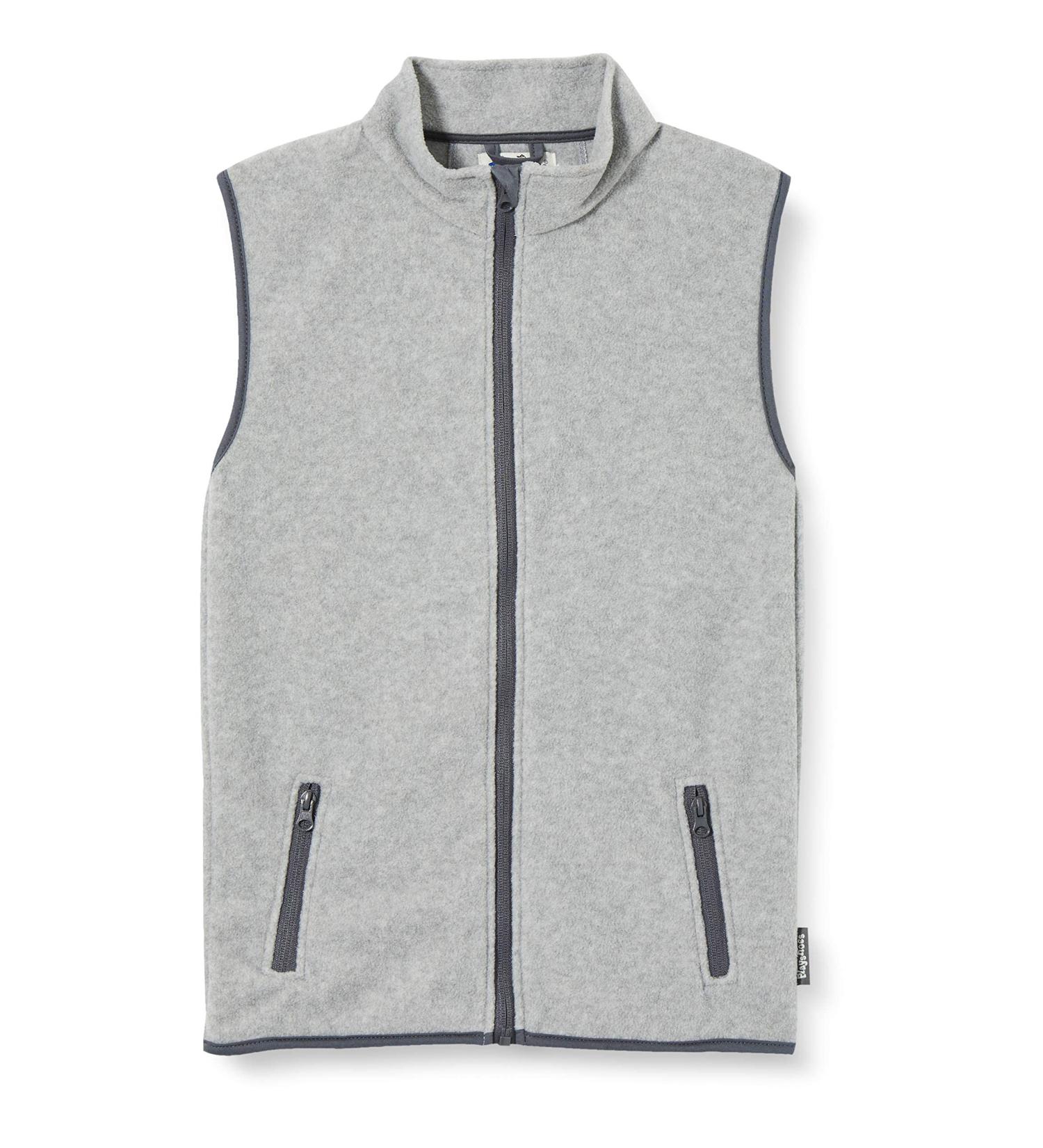 Playshoes Kids' Fleece Vest 116 Grey Melange - Outdoor Top for Boys and Girls - Buy Online on SooperMarket.com