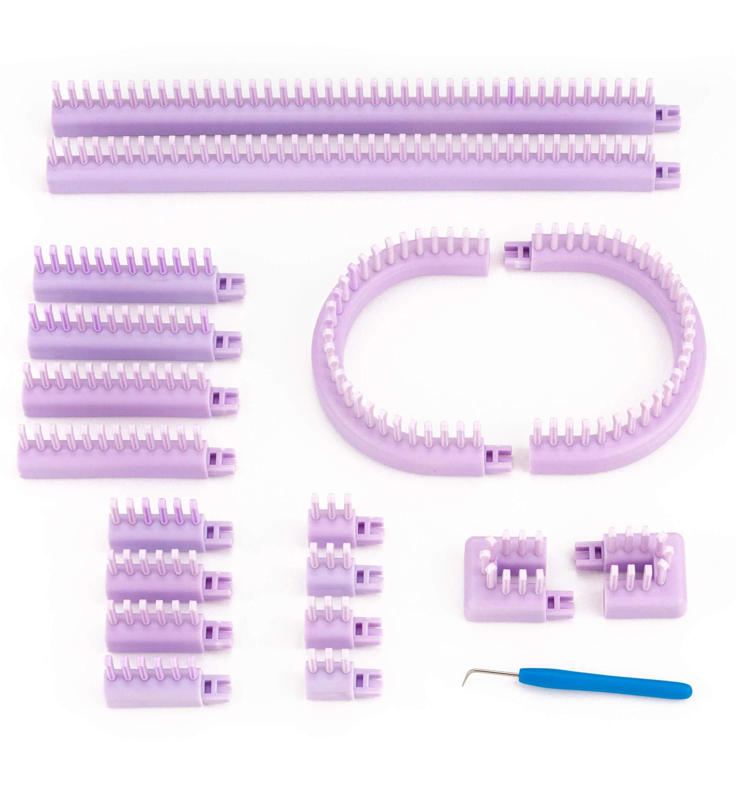 Adjustable Multi-Knit Loom with Small and Large Gauge - Authentic Knitting Board - Buy Online on SooperMarket.com